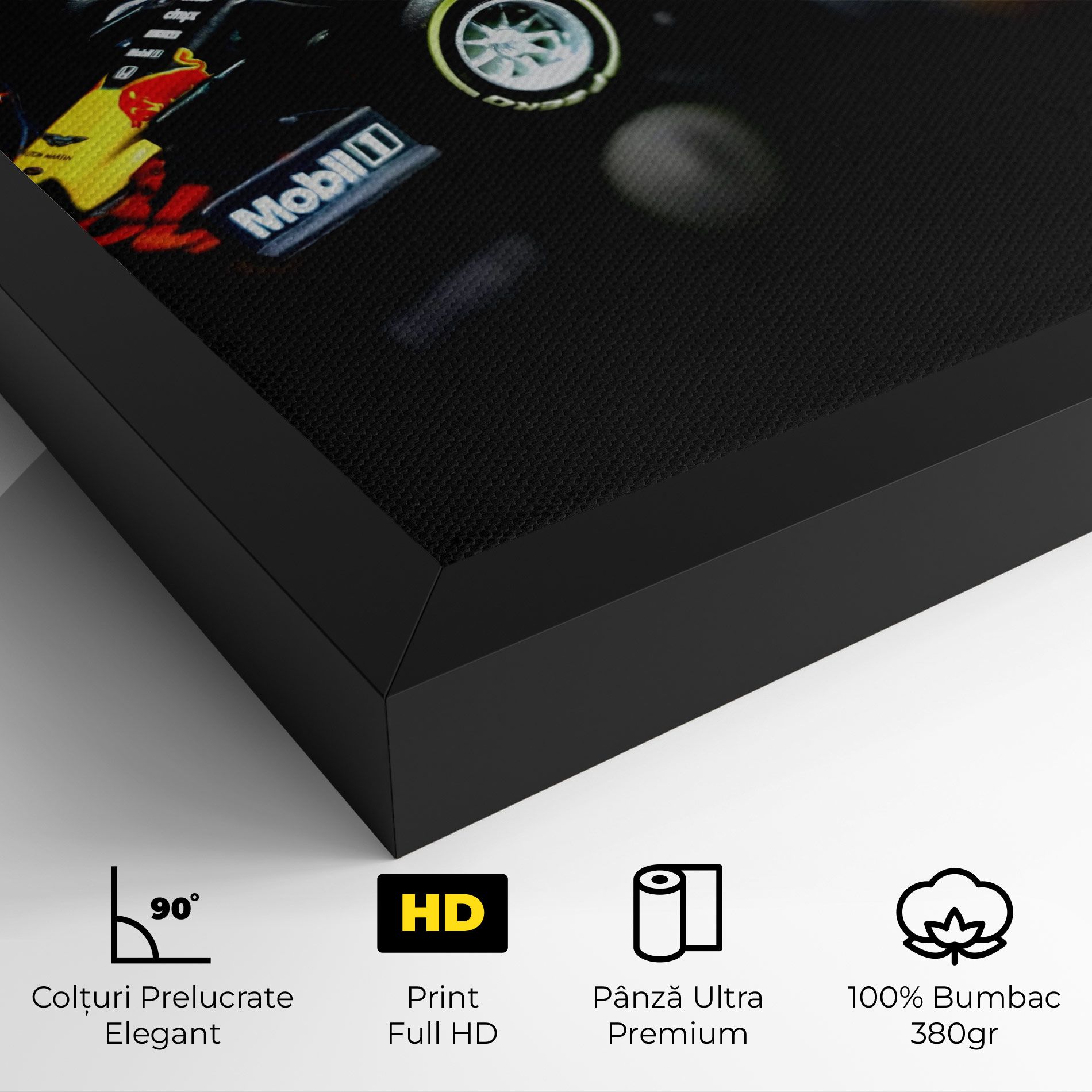 Black Yellow F1 mockup 4