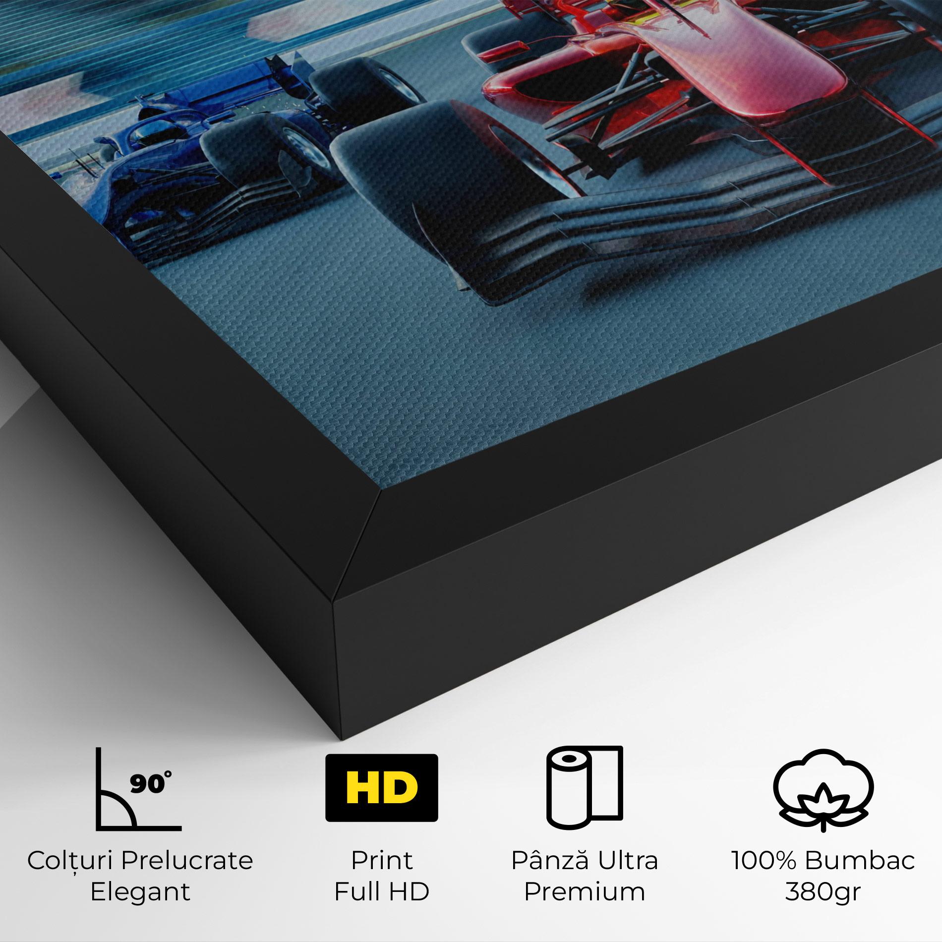Tablou Canvas F1 Racing mockup 4