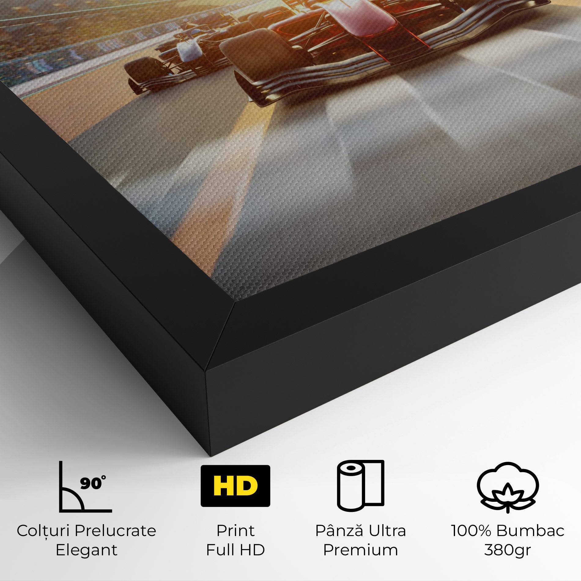 Tablou Canvas F1 Winning mockup 4