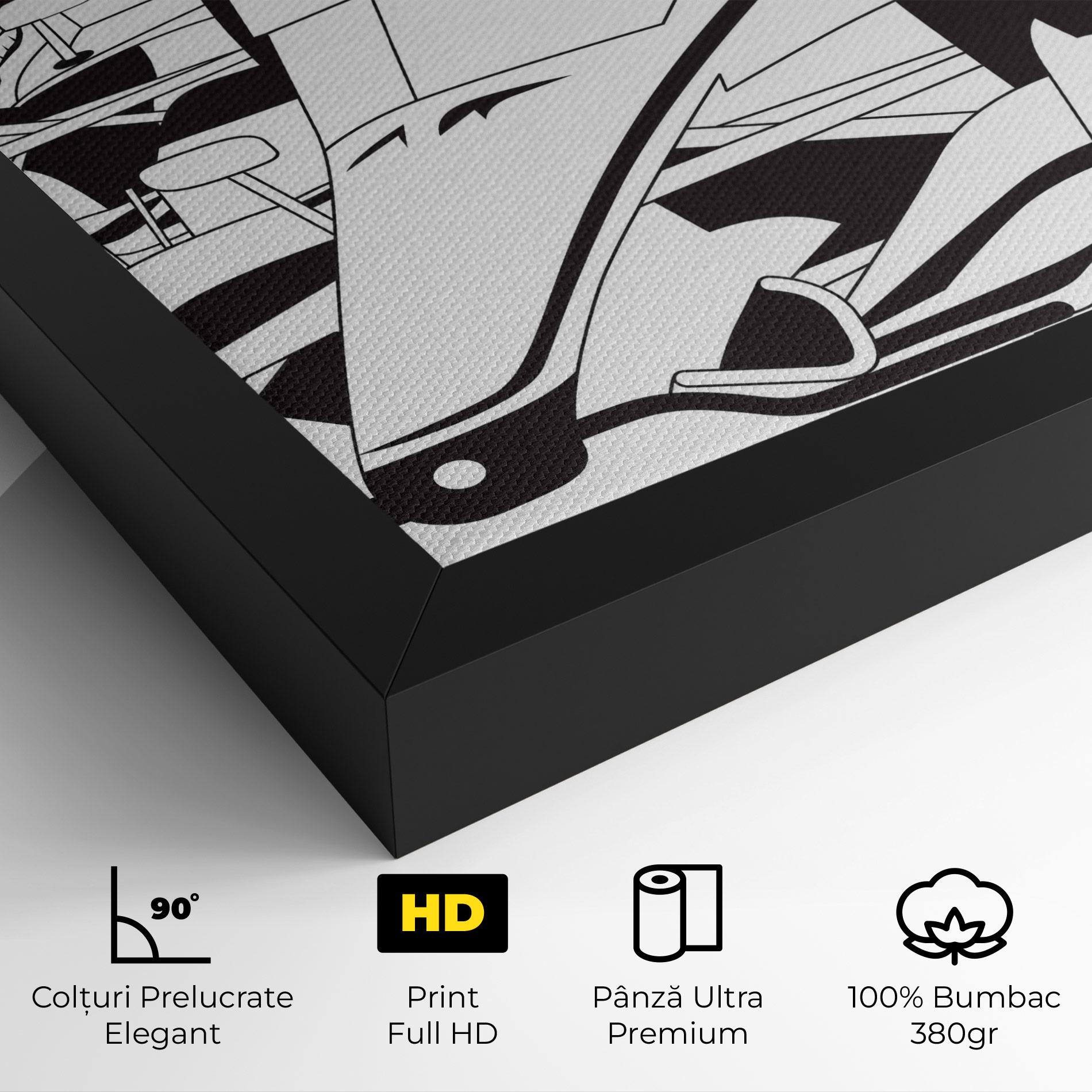 Tablou Canvas Grand Prix Cars mockup 4