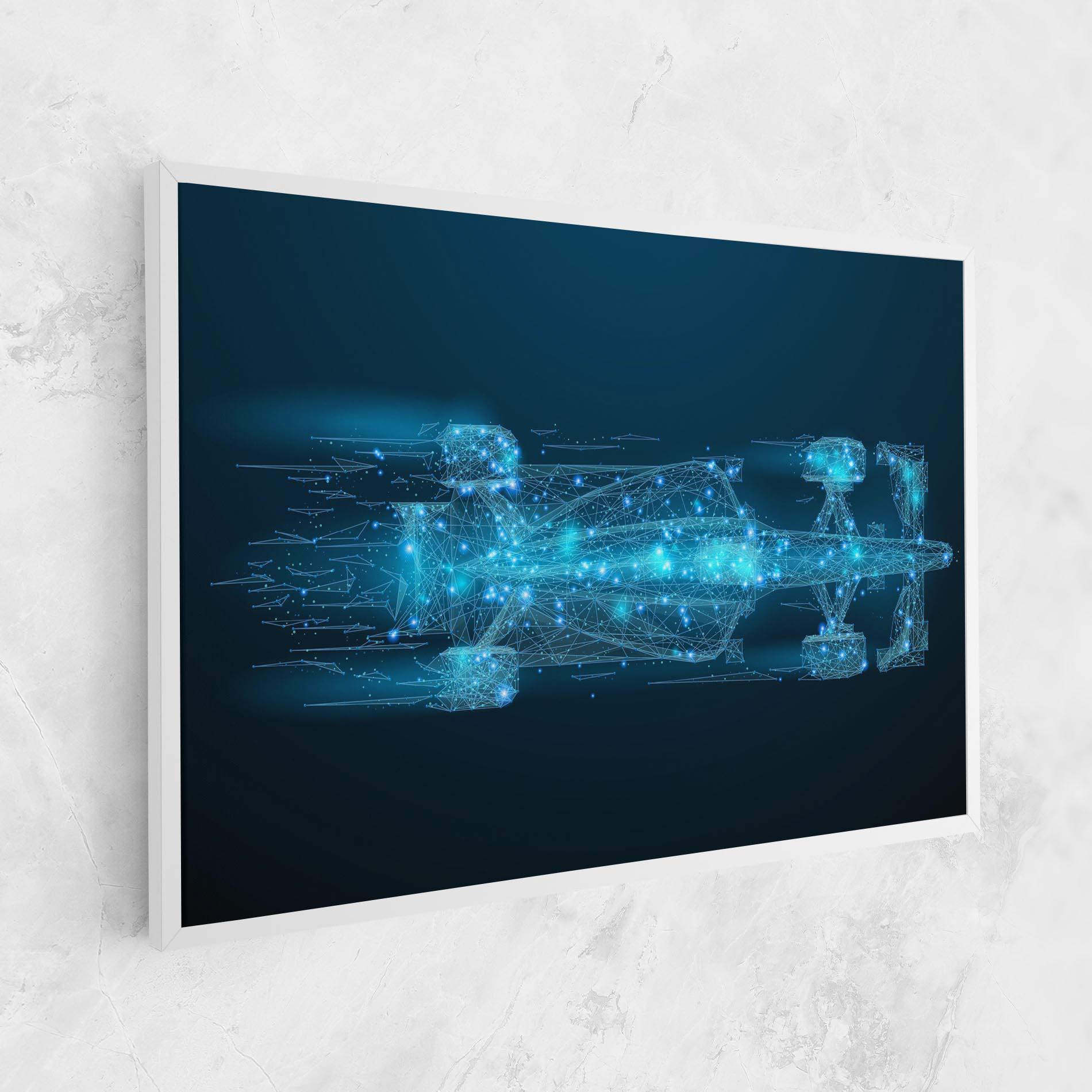 Tablou Canvas Blue Light F1 mockup 1