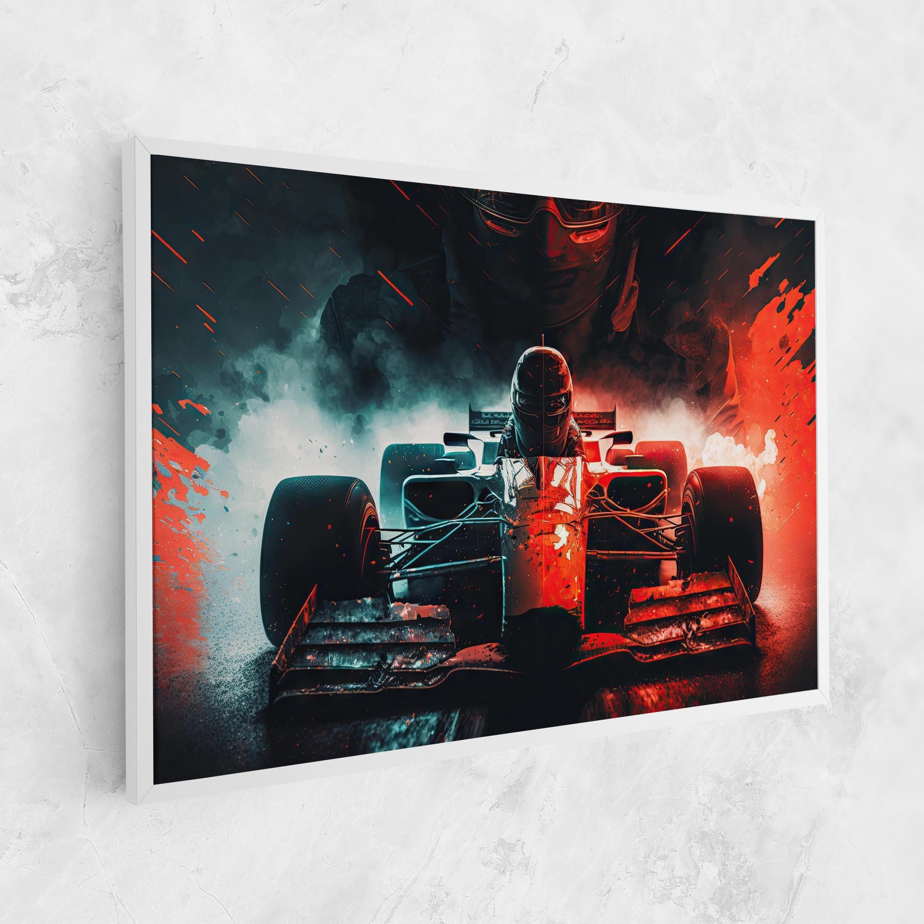 Tablou Canvas Blue Red F1 mockup 1