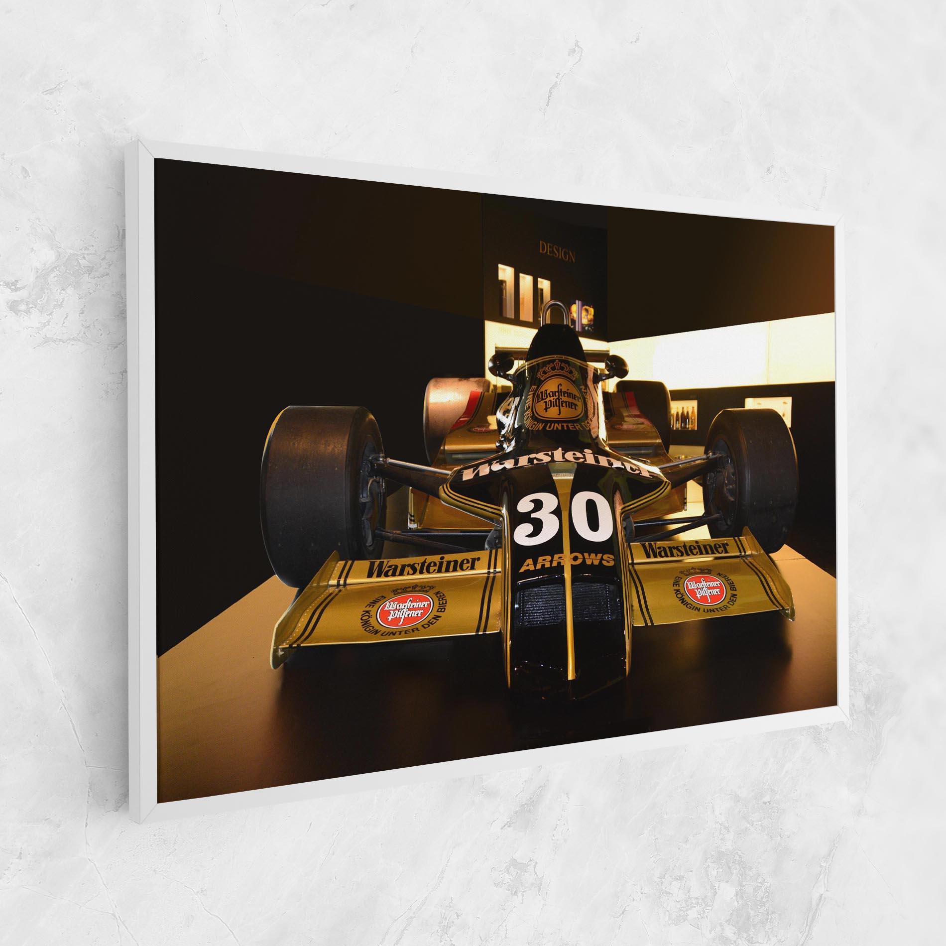 Tablou Canvas Formula 1 Car Color mockup 1