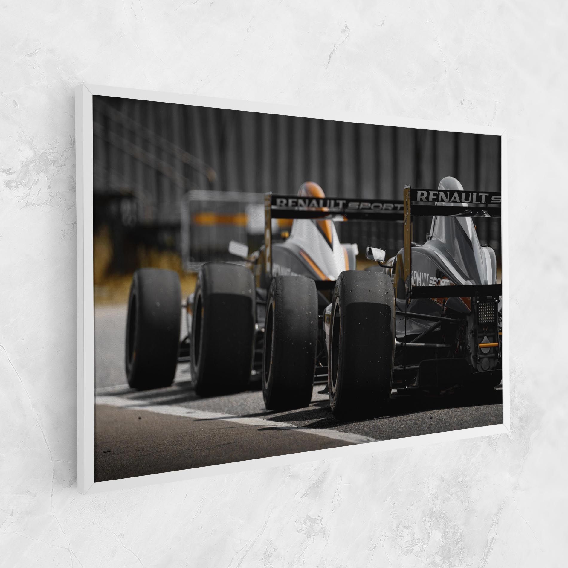 Grey F1 Cars mockup 1