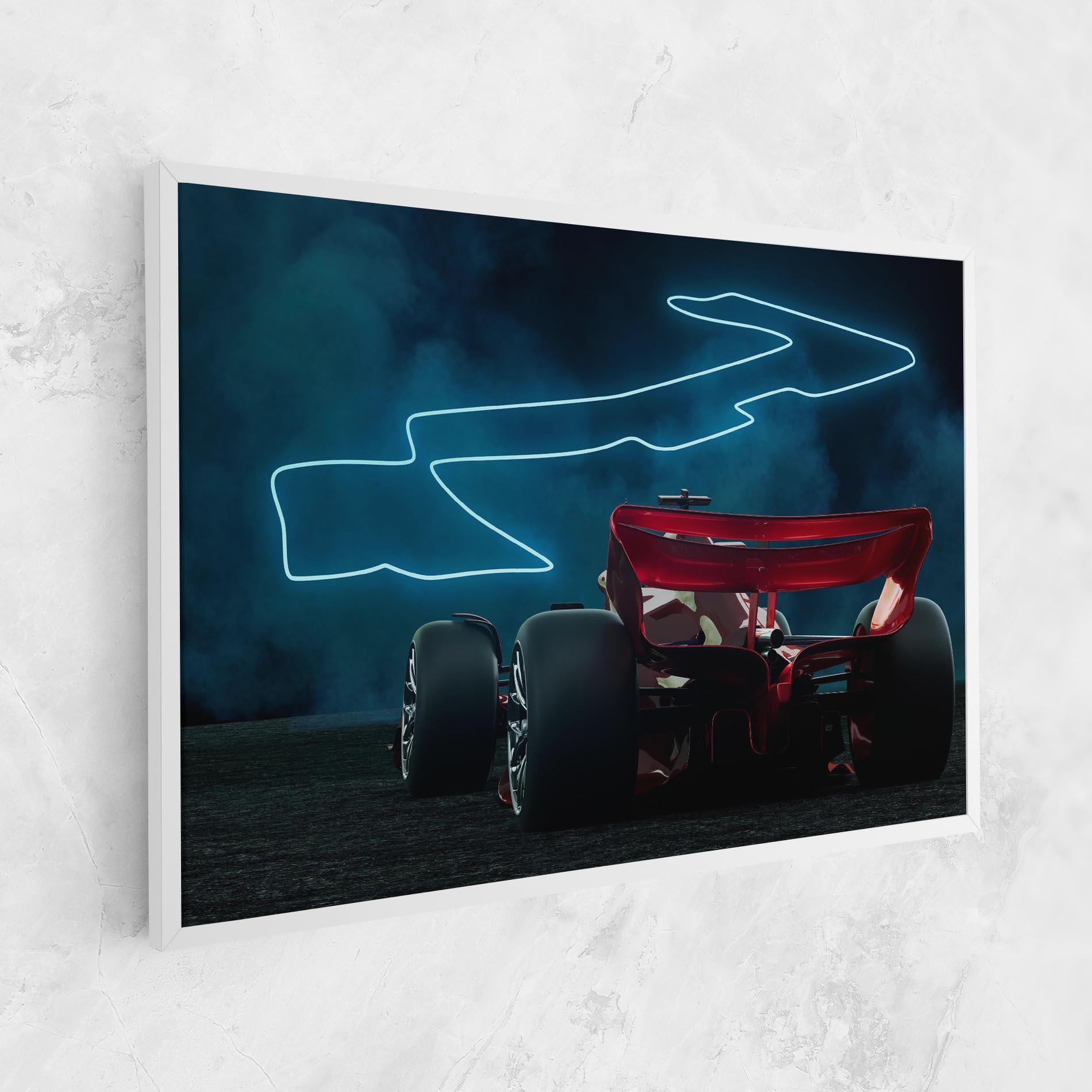 Tablou Canvas Race Car F1 mockup 1