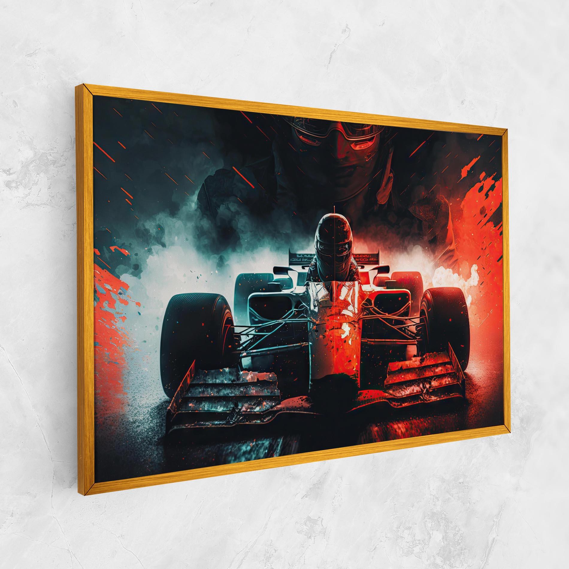 Tablou Canvas Blue Red F1 mockup 1