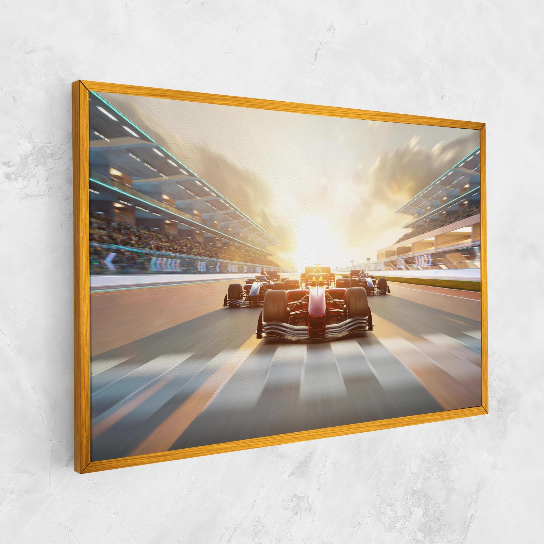 Tablou Canvas F1 Winning mockup 1