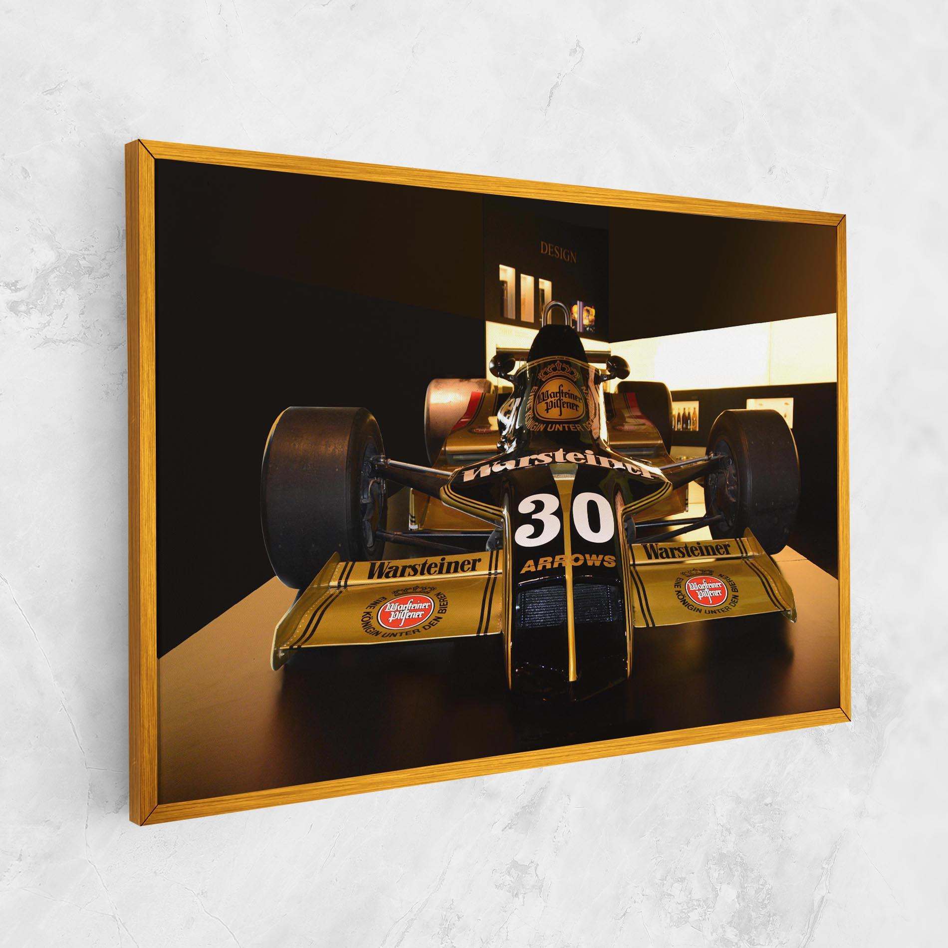 Tablou Canvas Formula 1 Car Color mockup 1