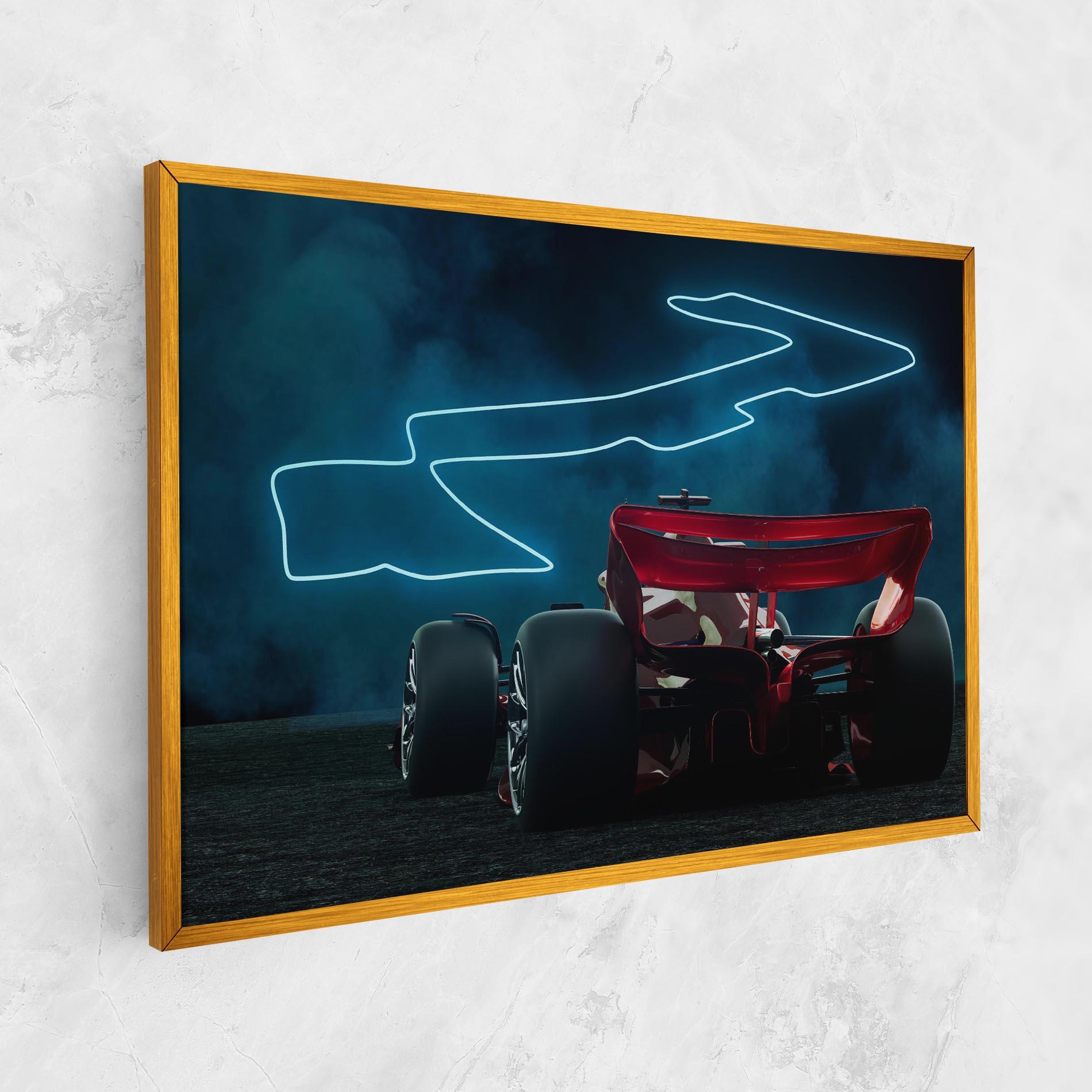 Tablou Canvas Race Car F1 mockup 1