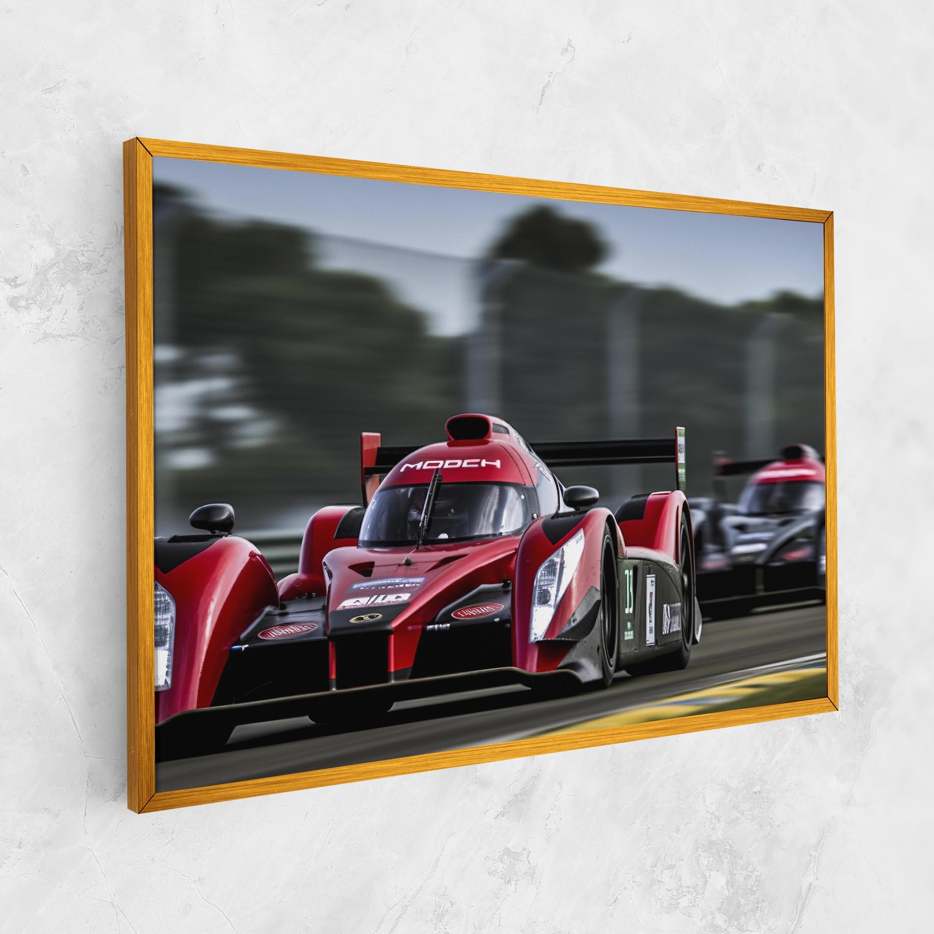 Tablou Canvas Red Racing Cars mockup 1