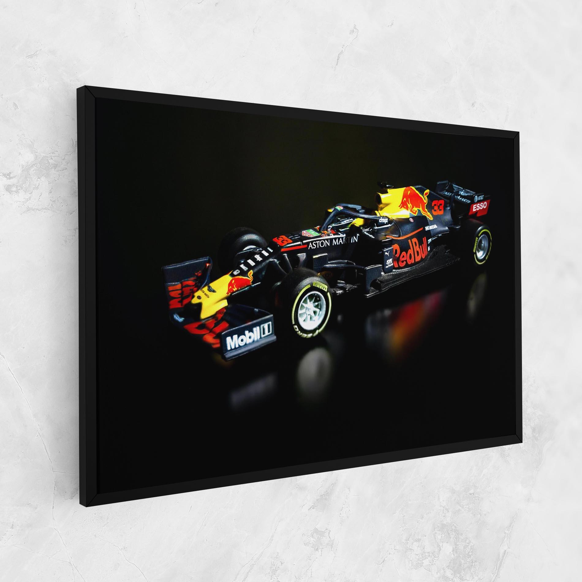 Tablou Canvas Black Yellow F1 mockup 1