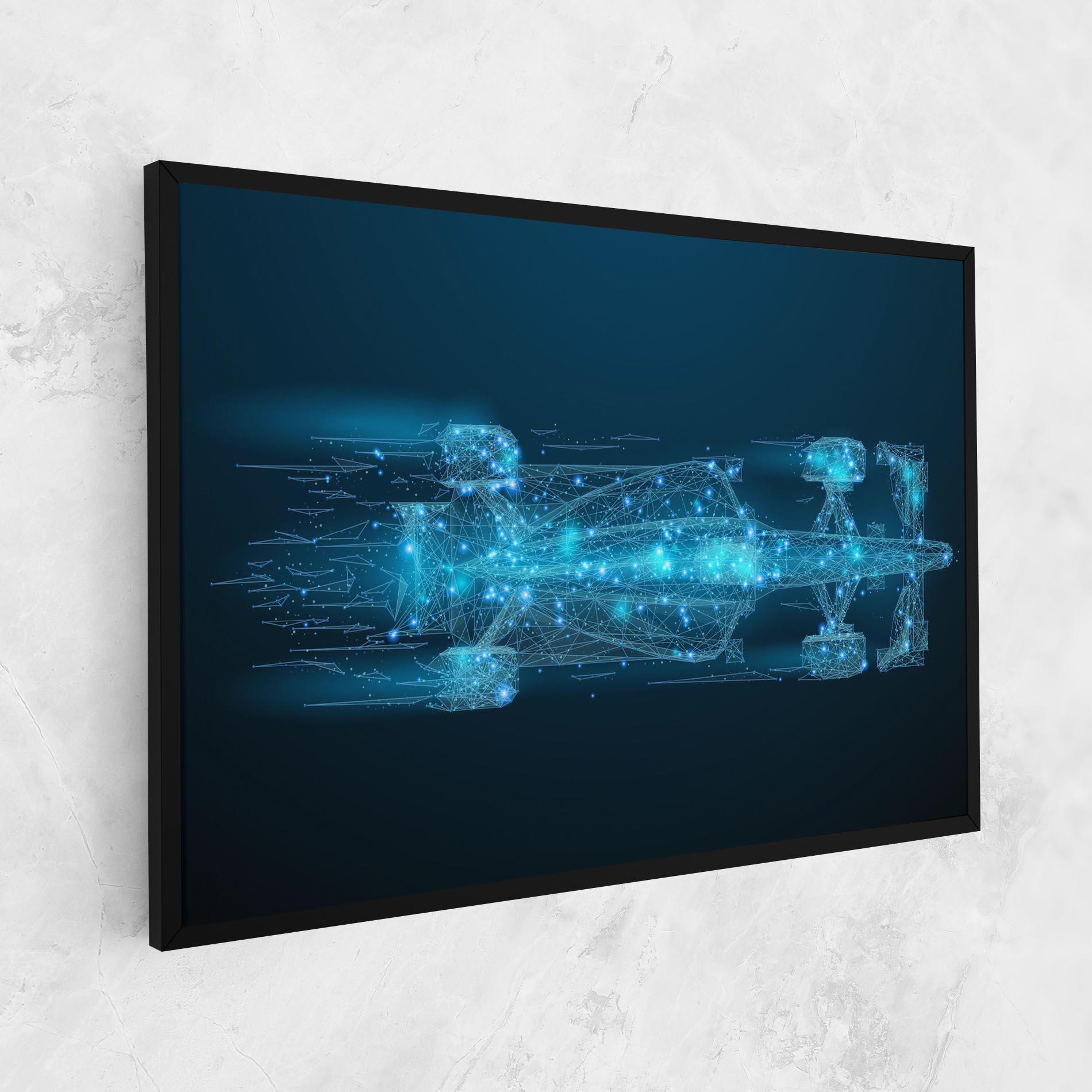 Tablou Canvas Blue Light F1 mockup 1