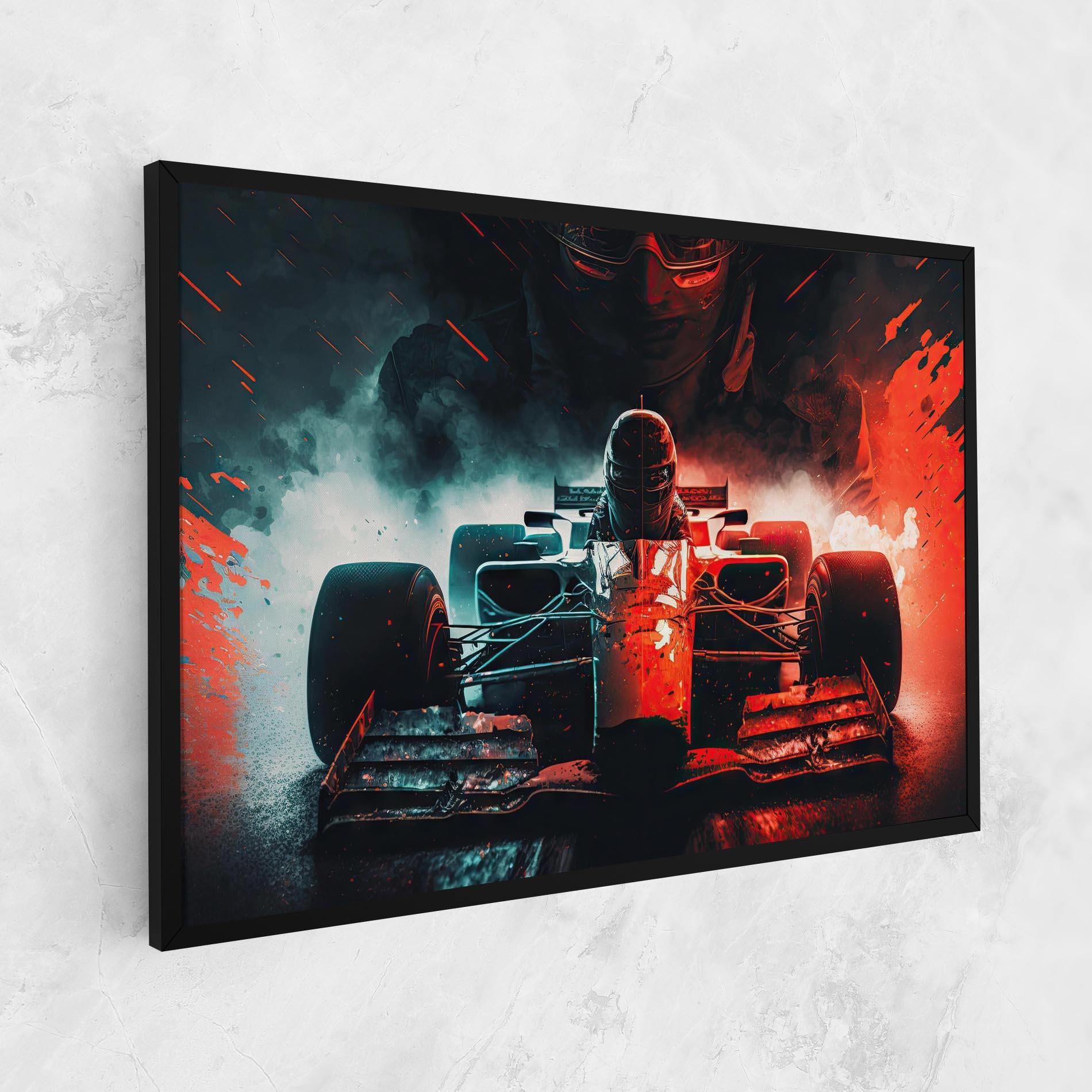 Tablou Canvas Blue Red F1 mockup 1