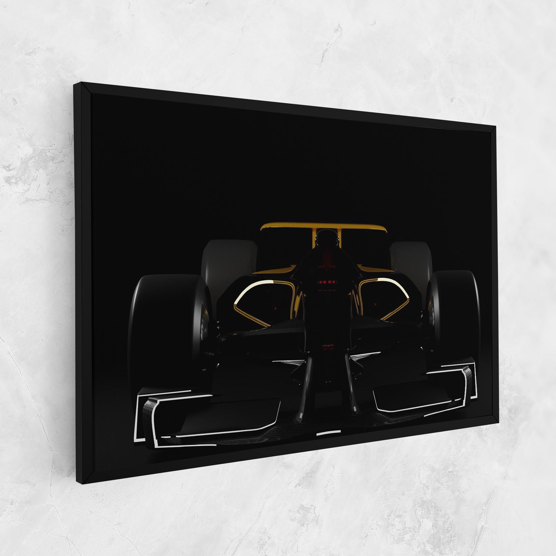 Dark F1 Car mockup 1