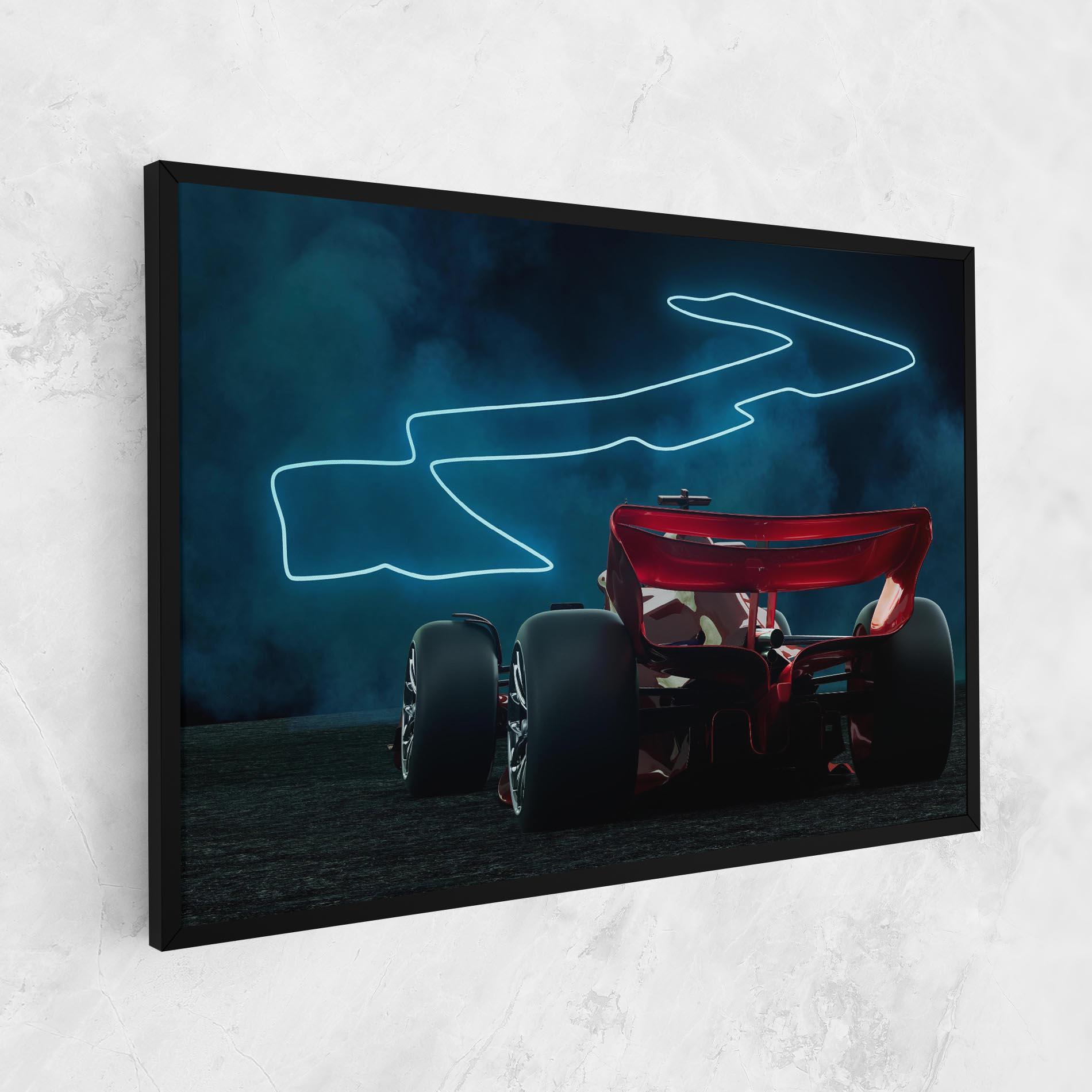 Tablou Canvas Race Car F1 mockup 1