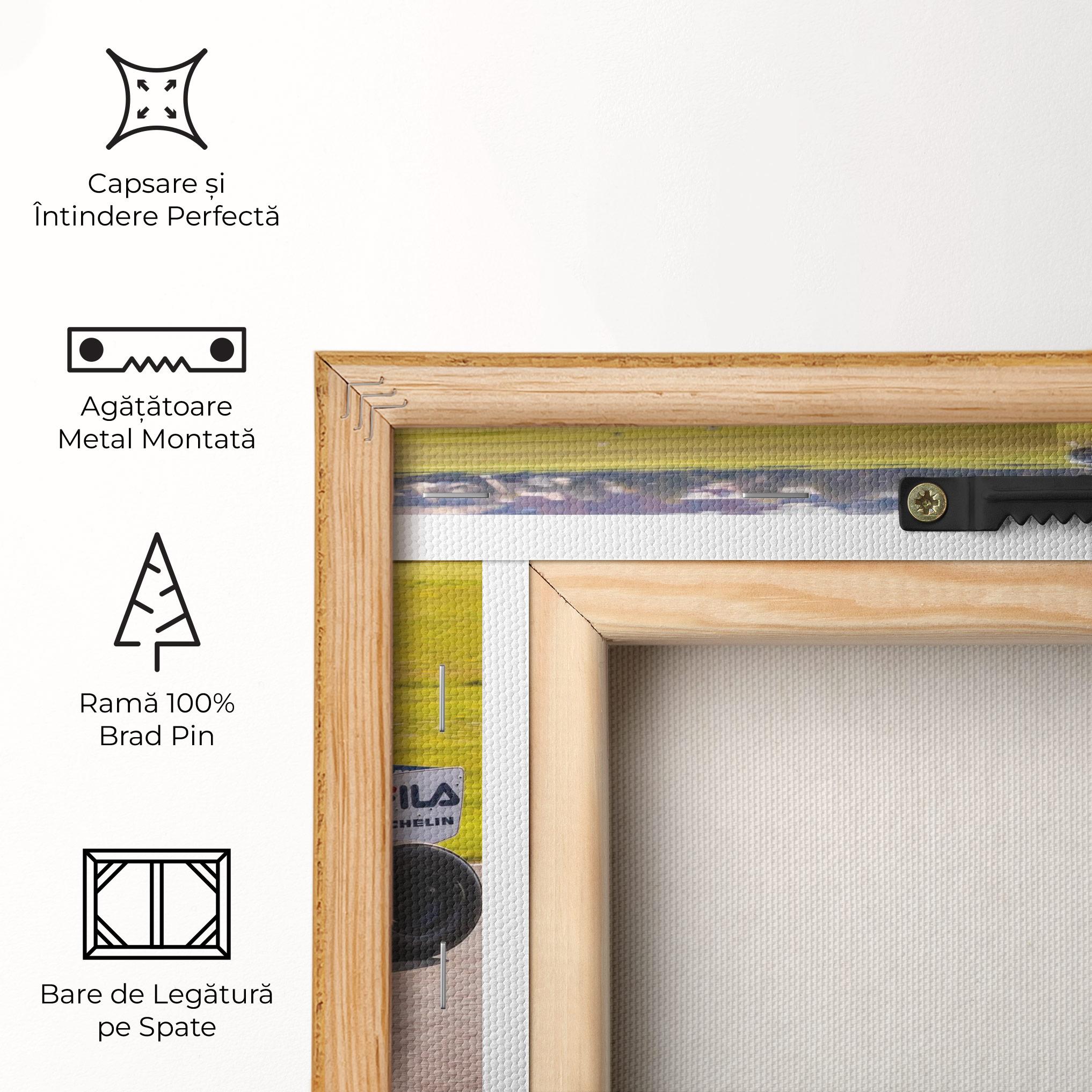 Tablou Canvas Black F1 Car mockup 5