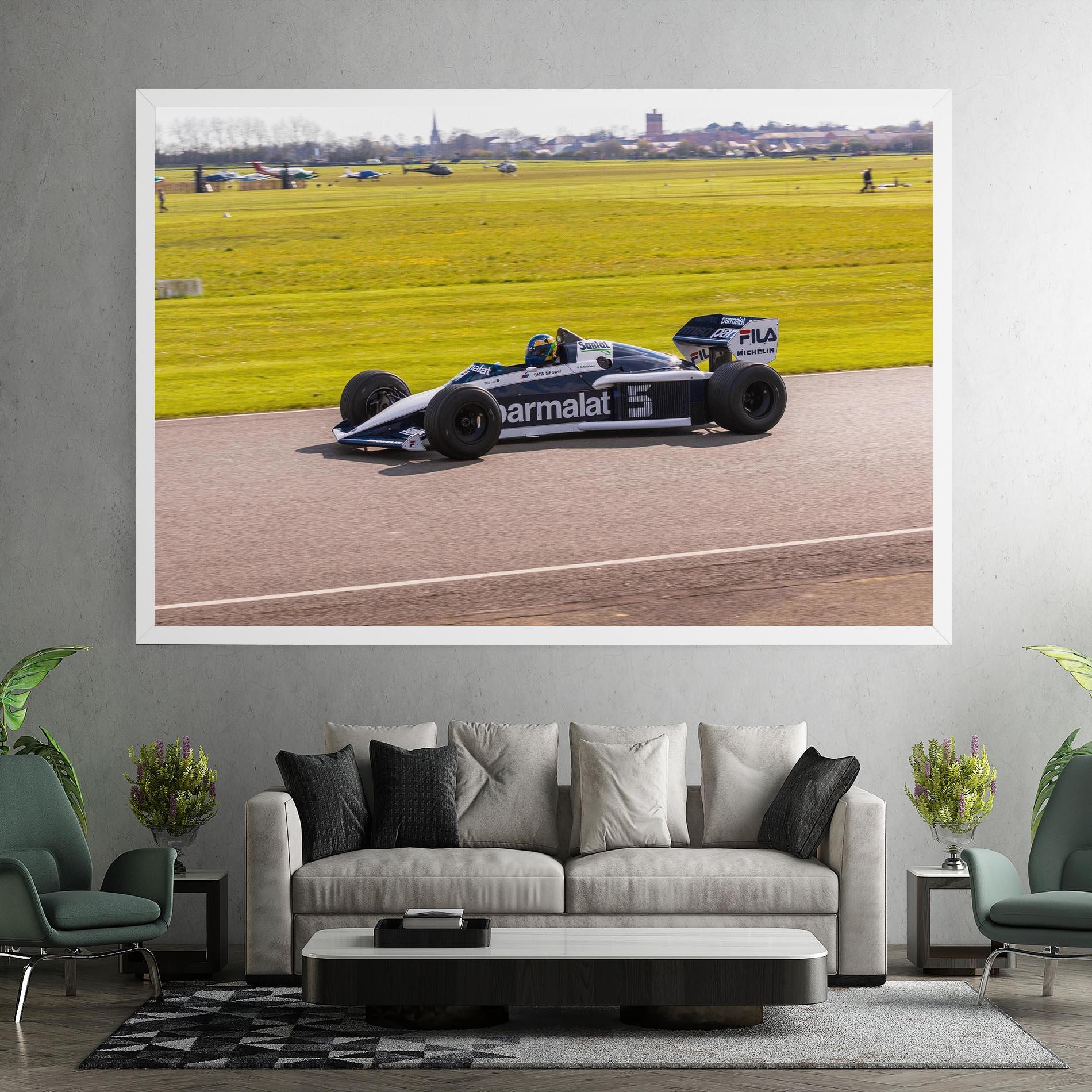 Tablou Canvas Black F1 Car mockup 7