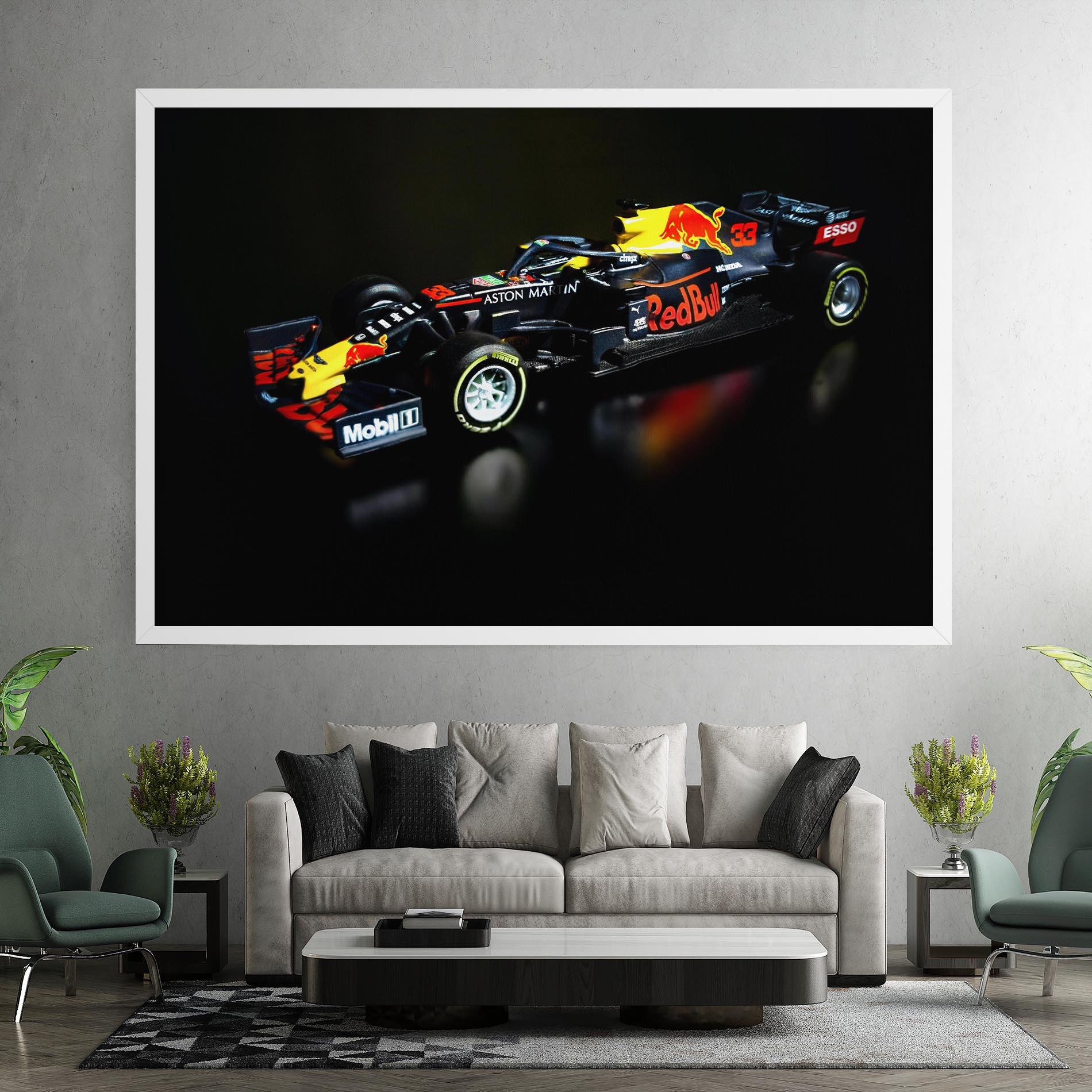 Tablou Canvas Black Yellow F1 mockup 7