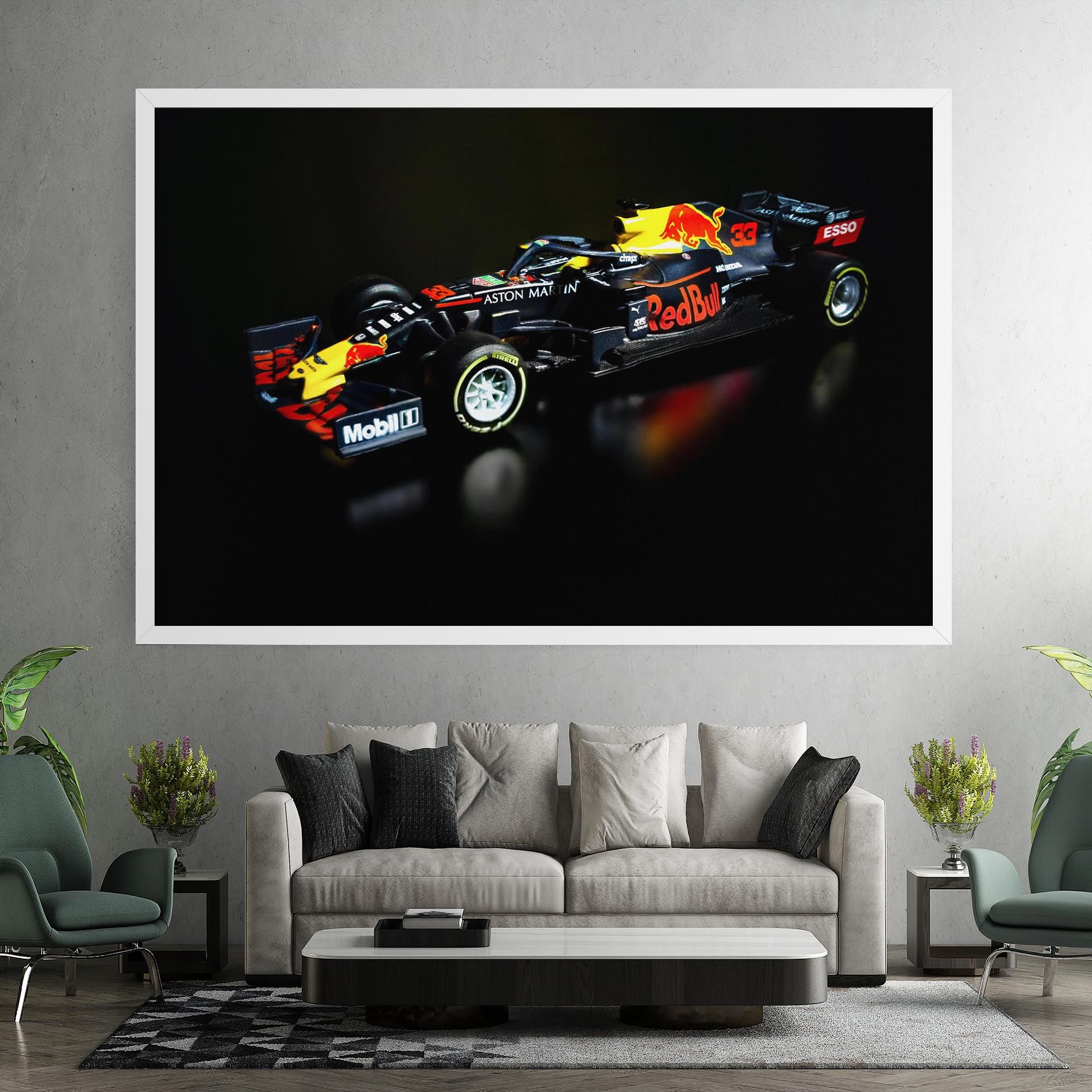 Black Yellow F1 mockup 7