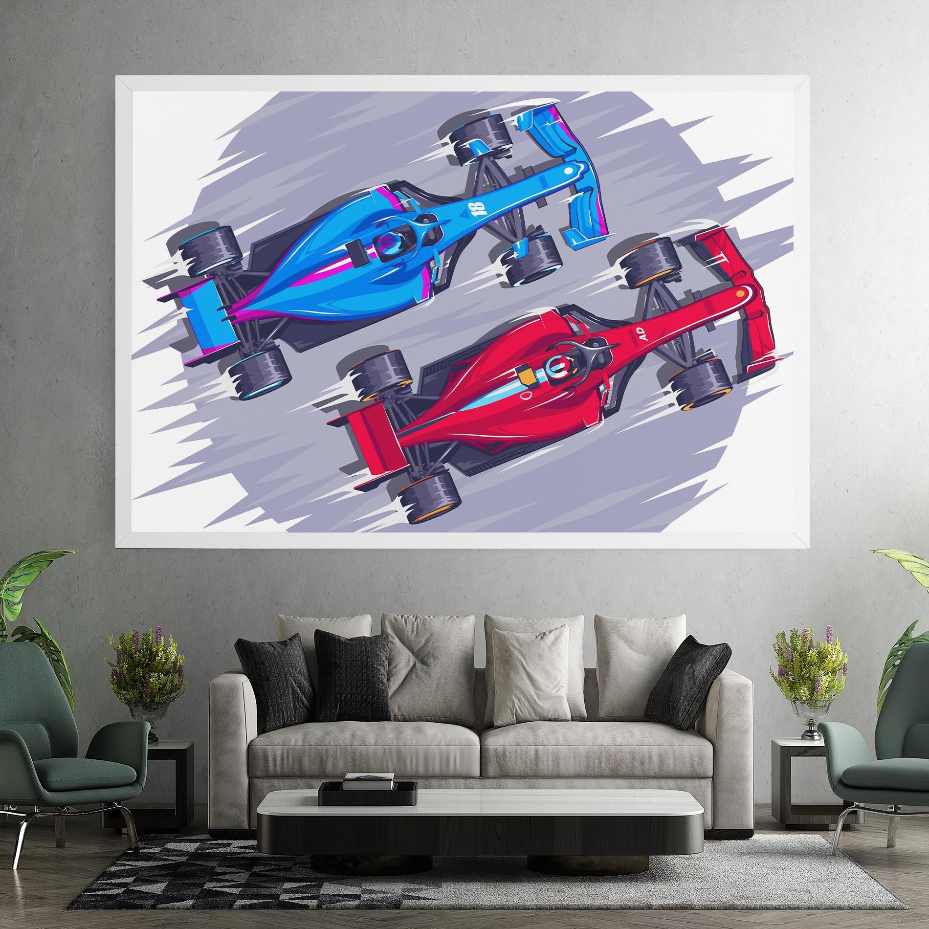 Tablou Canvas Bolides mockup 7