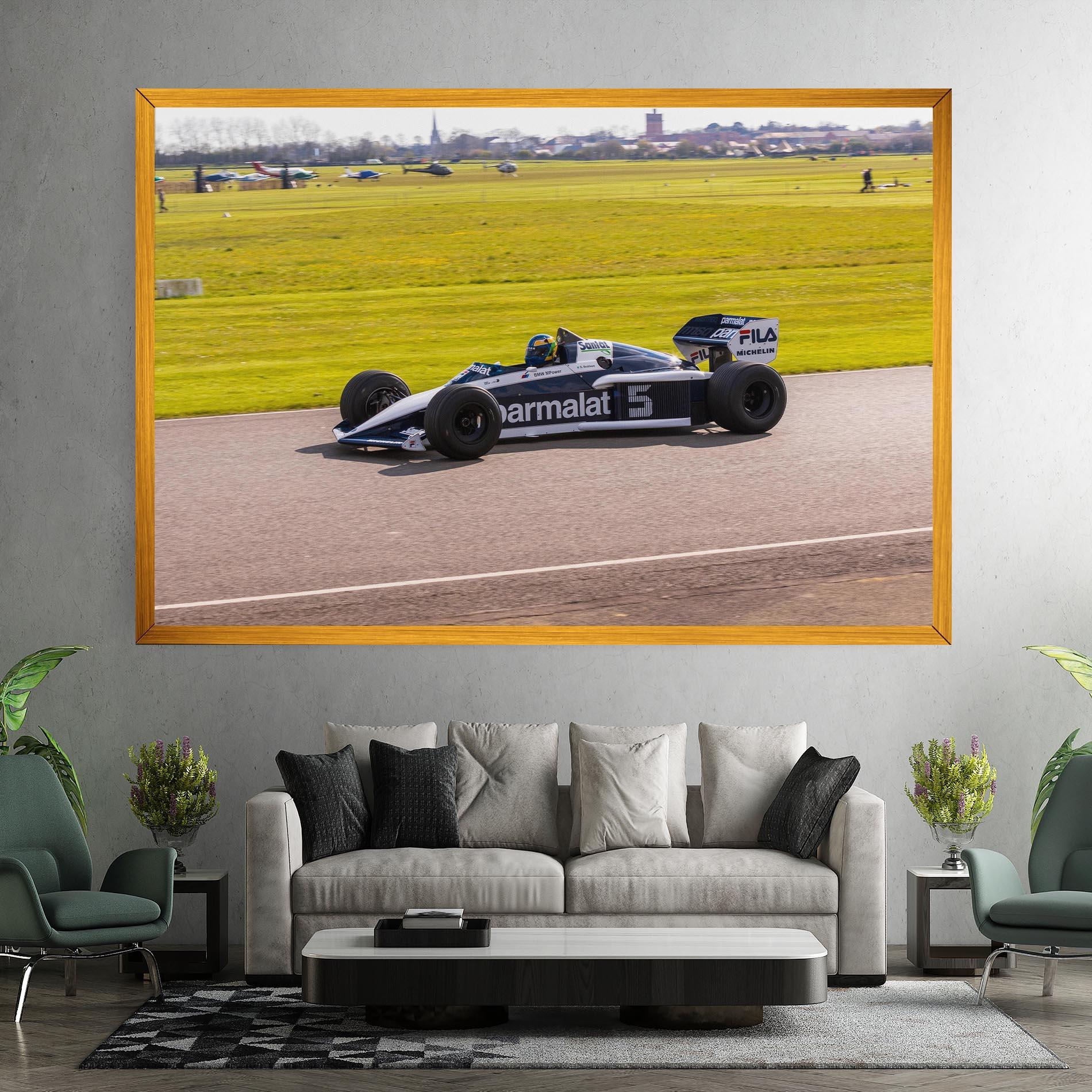 Tablou Canvas Black F1 Car mockup 7