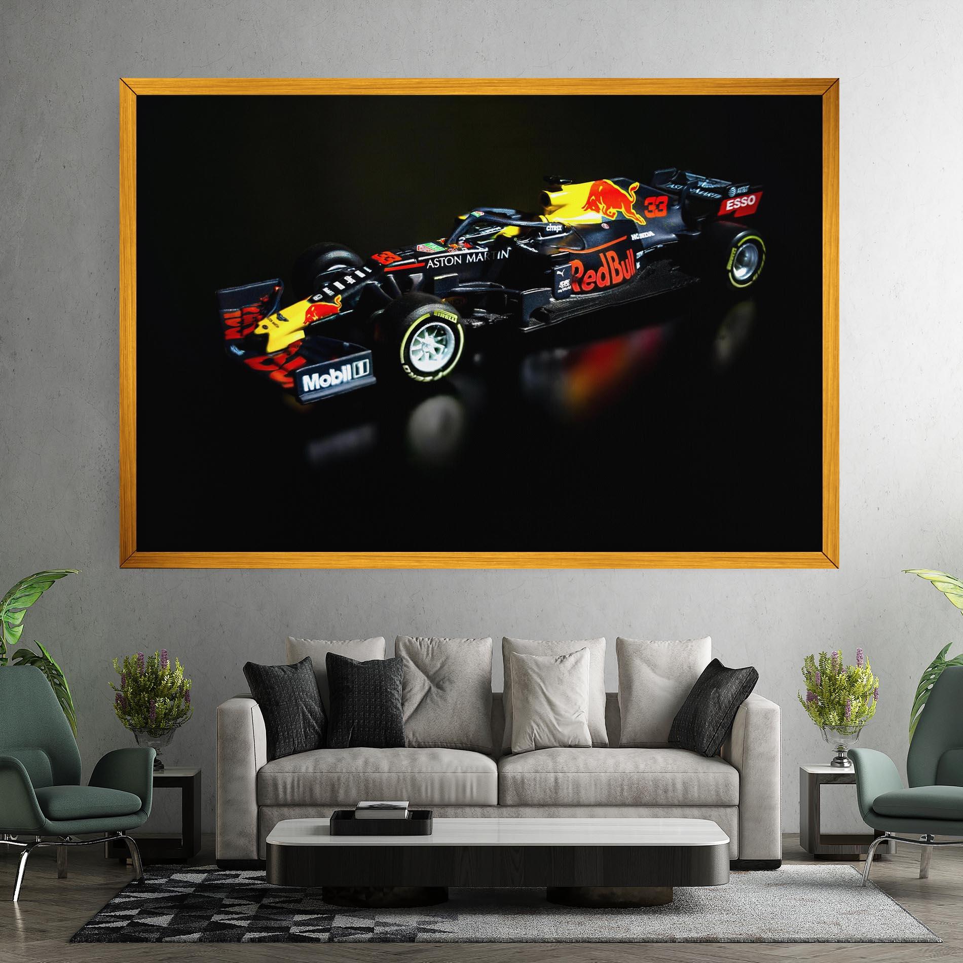 Tablou Canvas Black Yellow F1 mockup 7