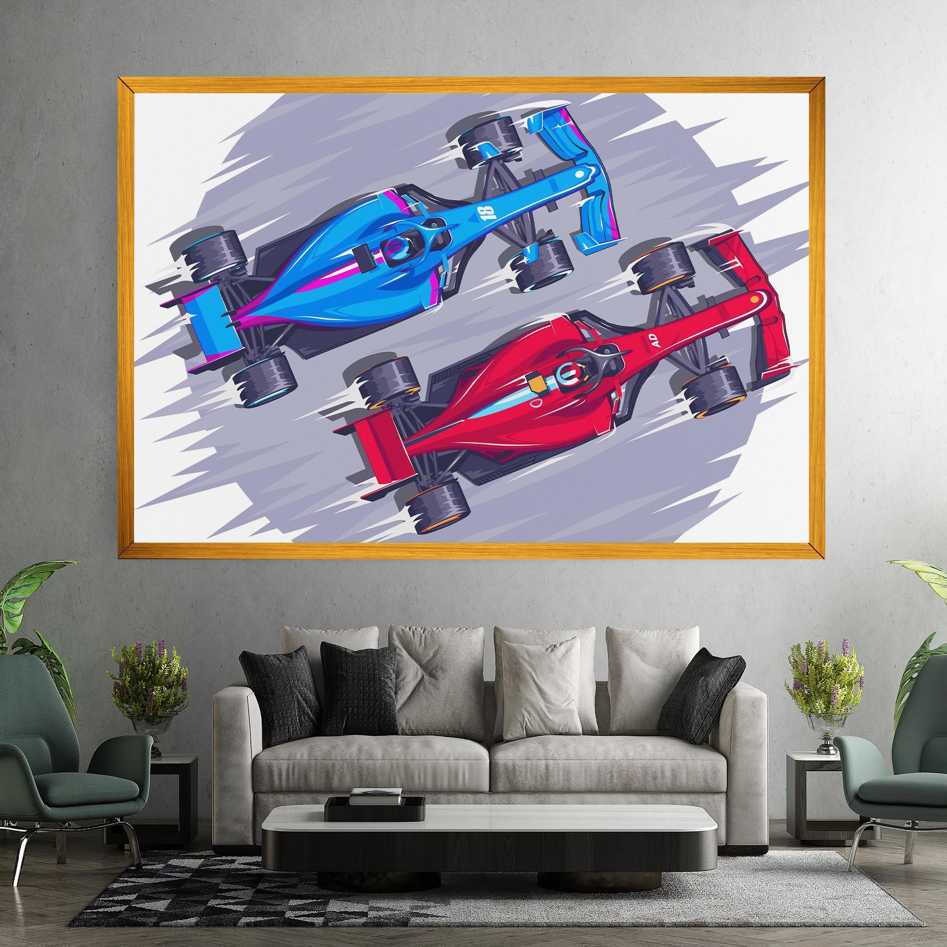 Tablou Canvas Bolides mockup 7