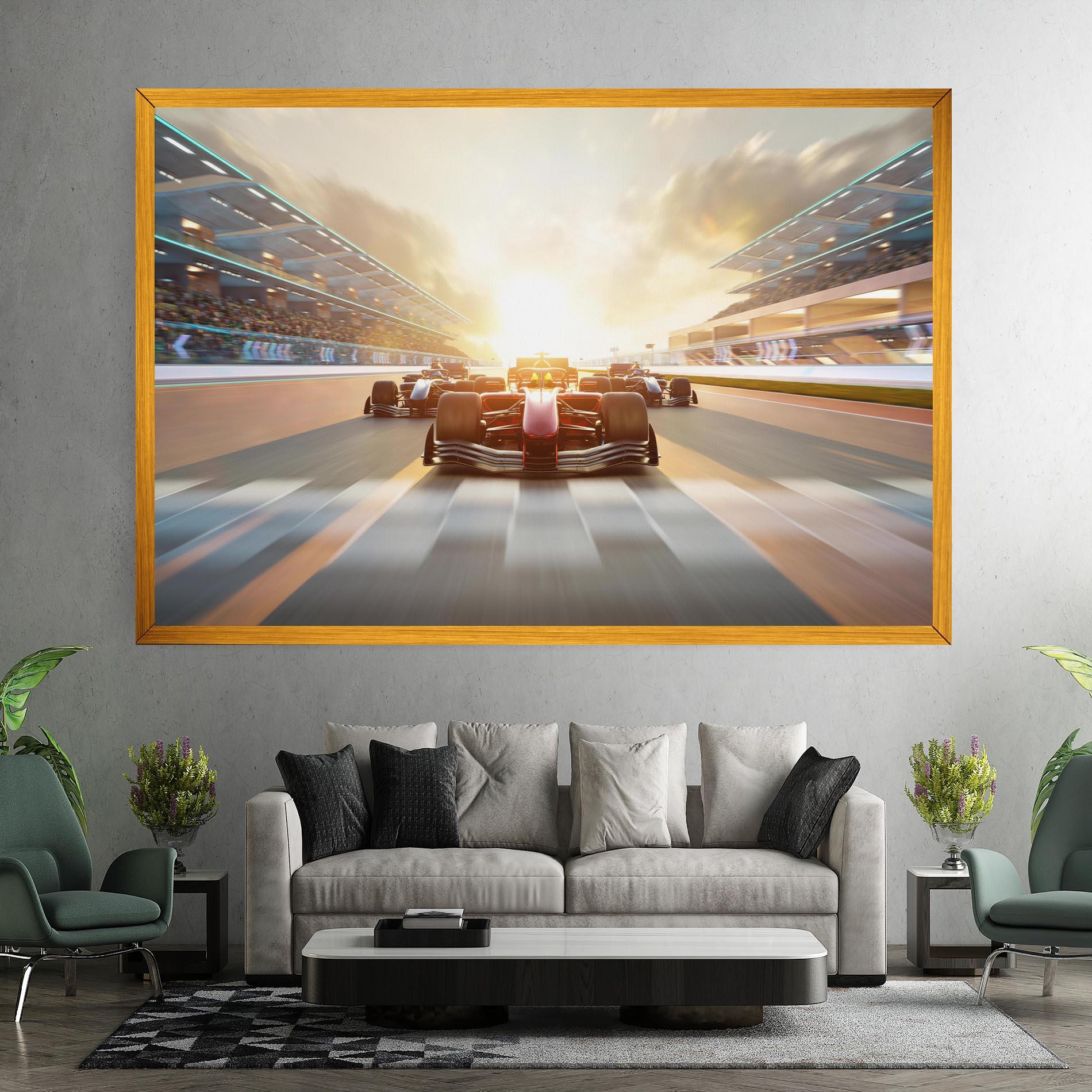Tablou Canvas F1 Winning mockup 7