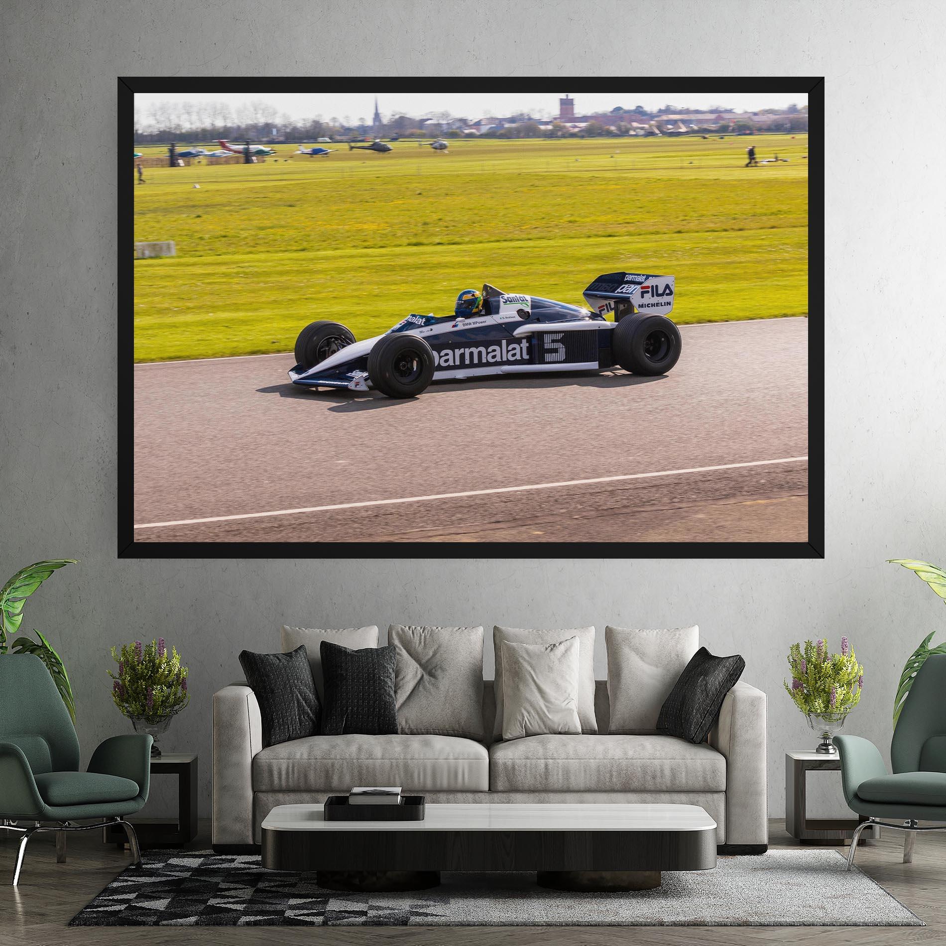 Tablou Canvas Black F1 Car mockup 7