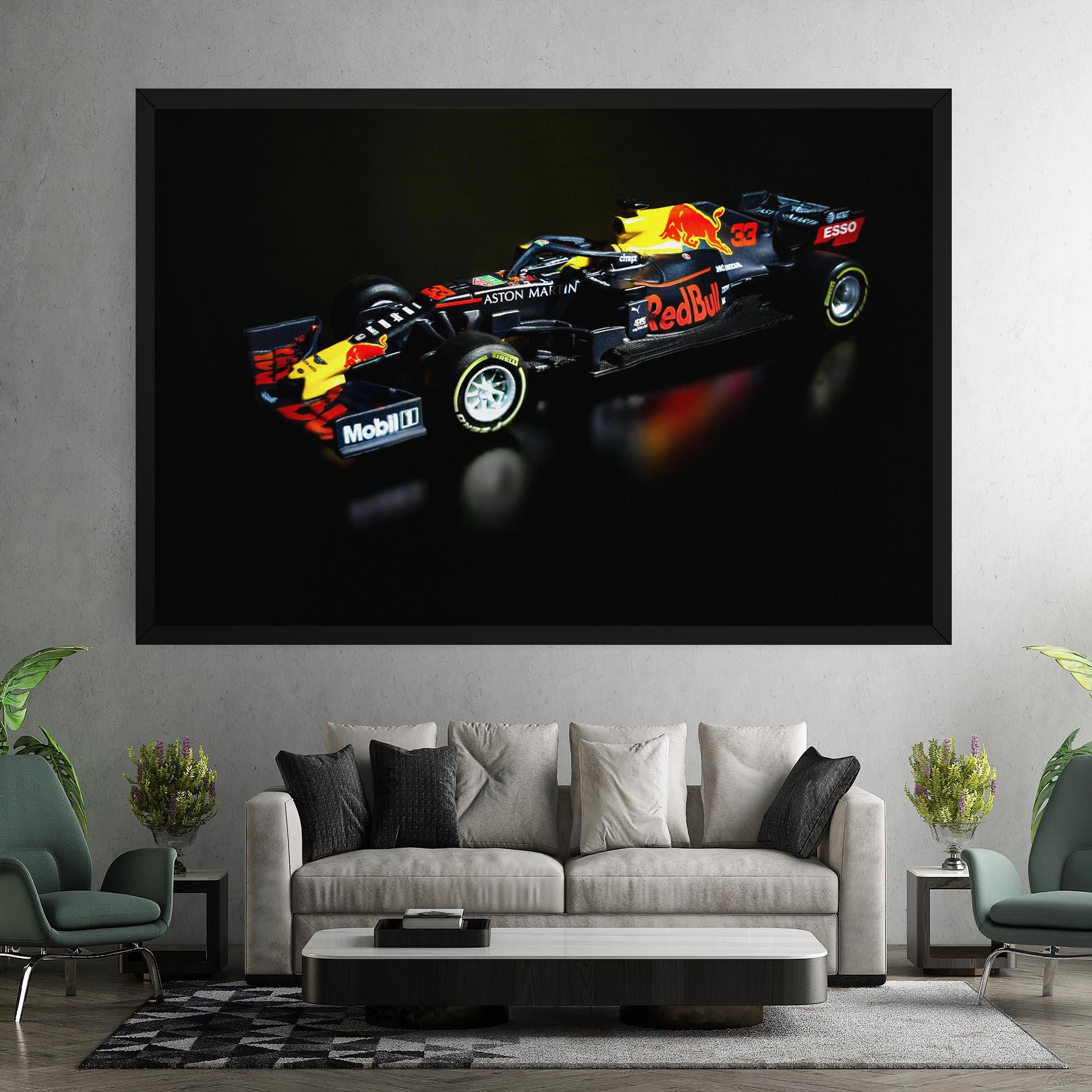 Tablou Canvas Black Yellow F1 mockup 7