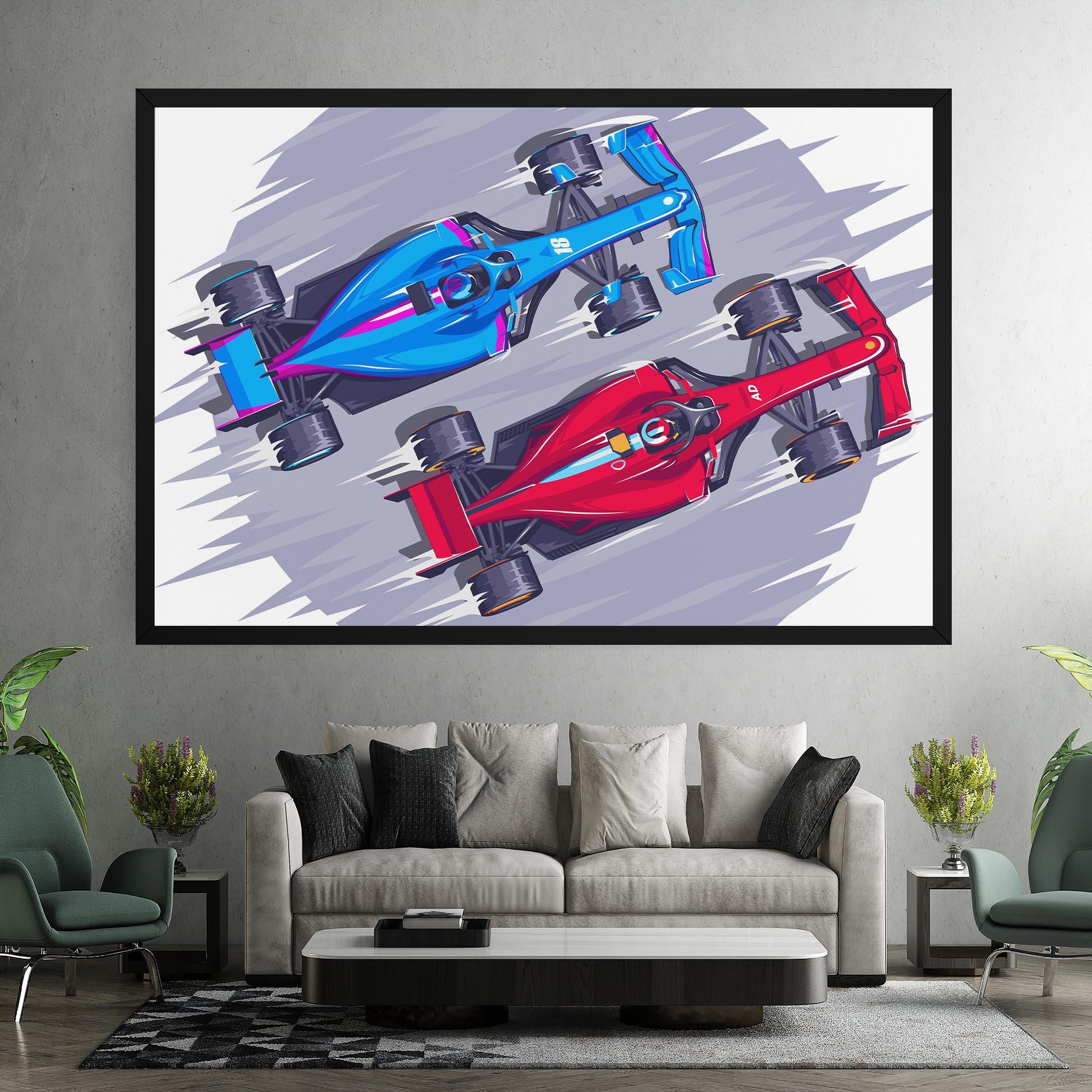 Tablou Canvas Bolides mockup 7