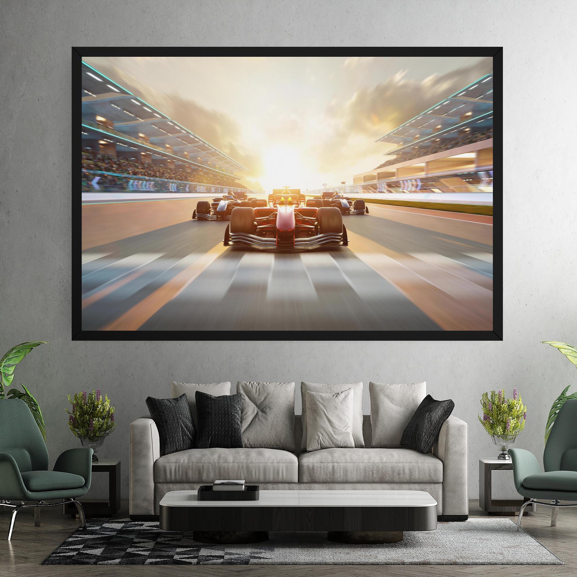 Tablou Canvas F1 Winning mockup 7