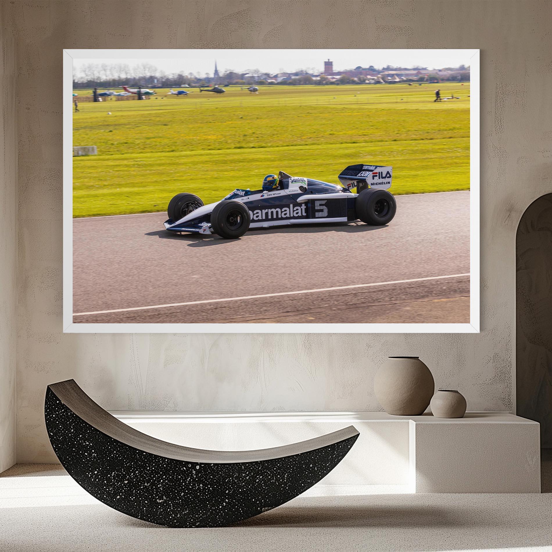 Tablou Canvas Black F1 Car mockup 8