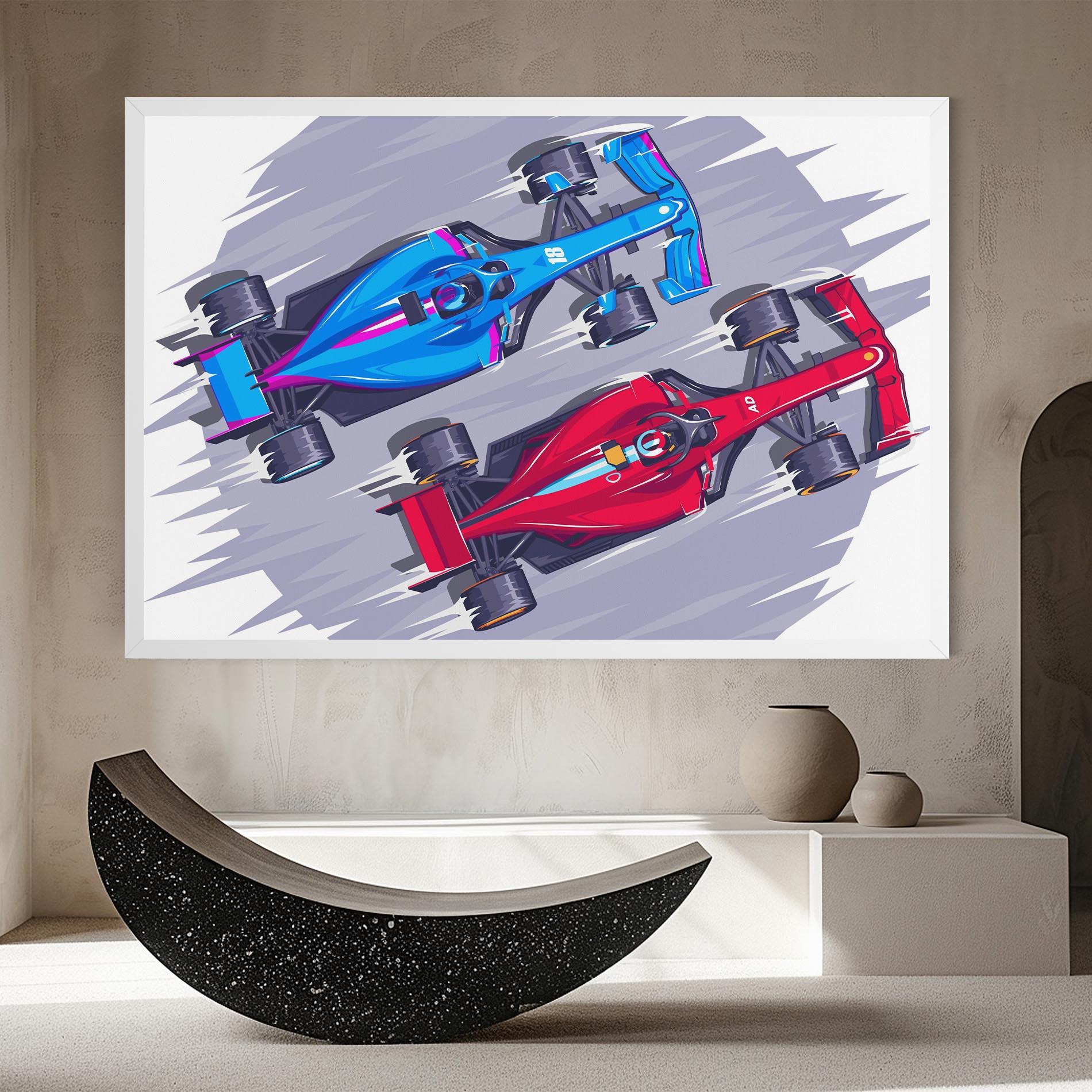 Tablou Canvas Bolides mockup 8