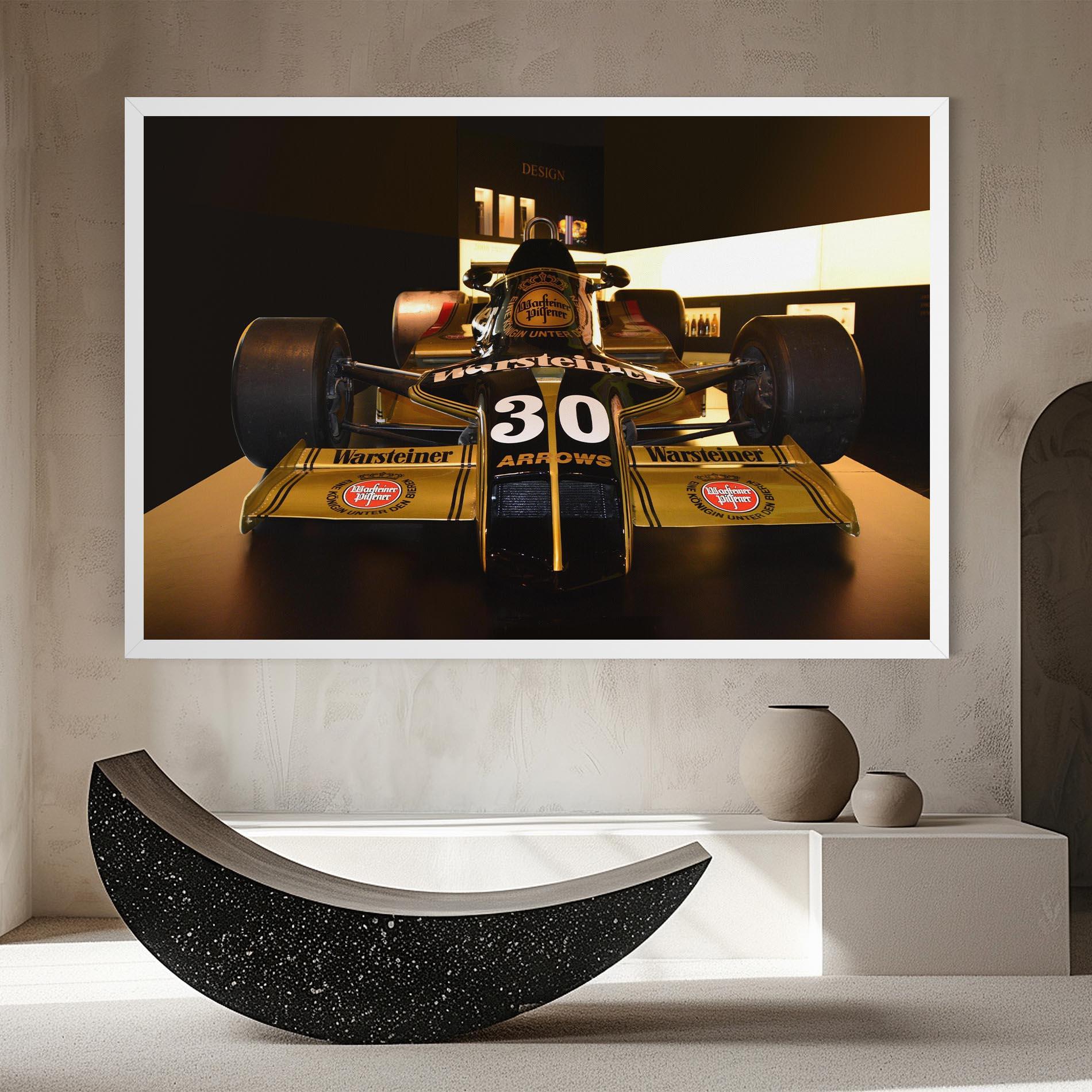 Tablou Canvas Formula 1 Car Color mockup 8
