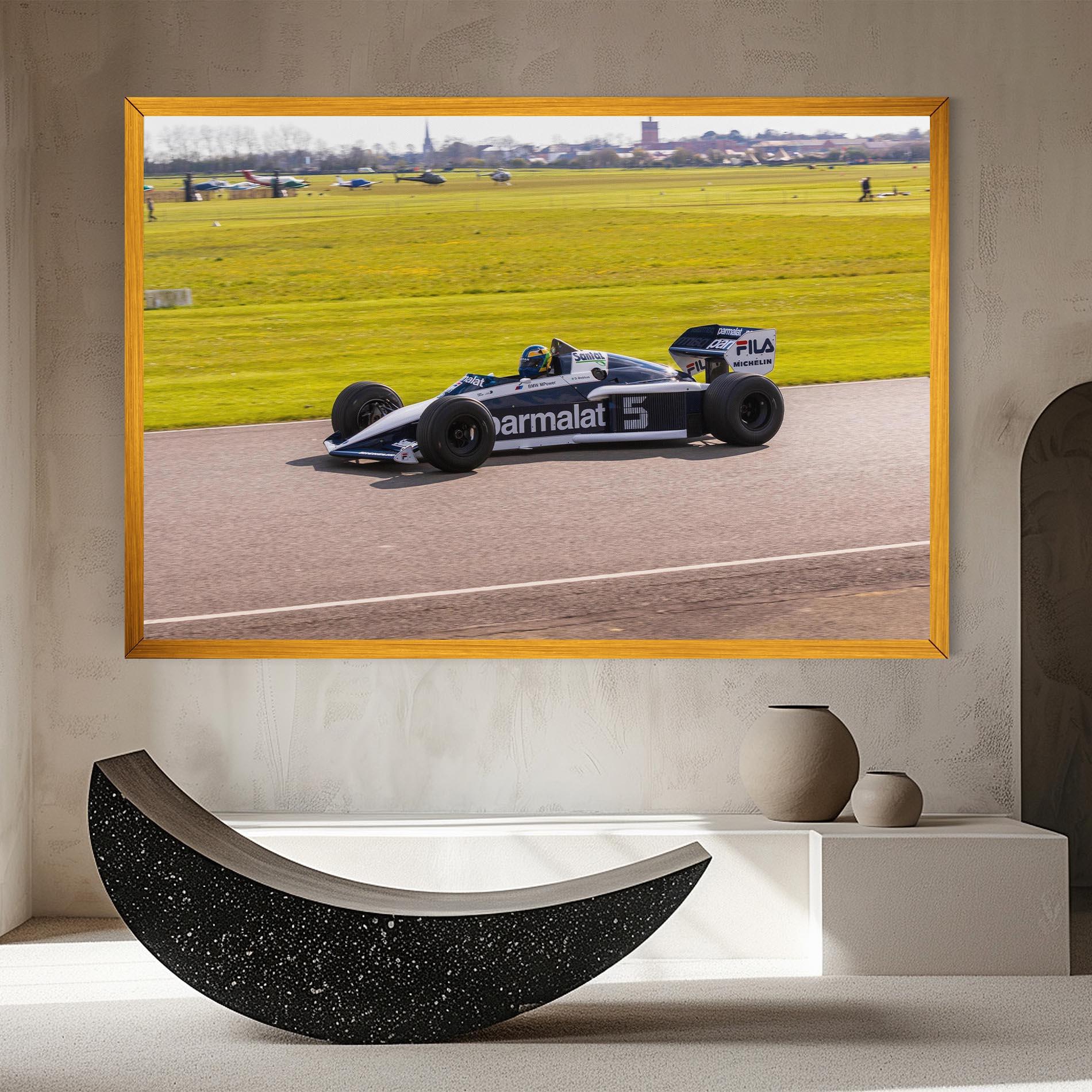 Tablou Canvas Black F1 Car mockup 8