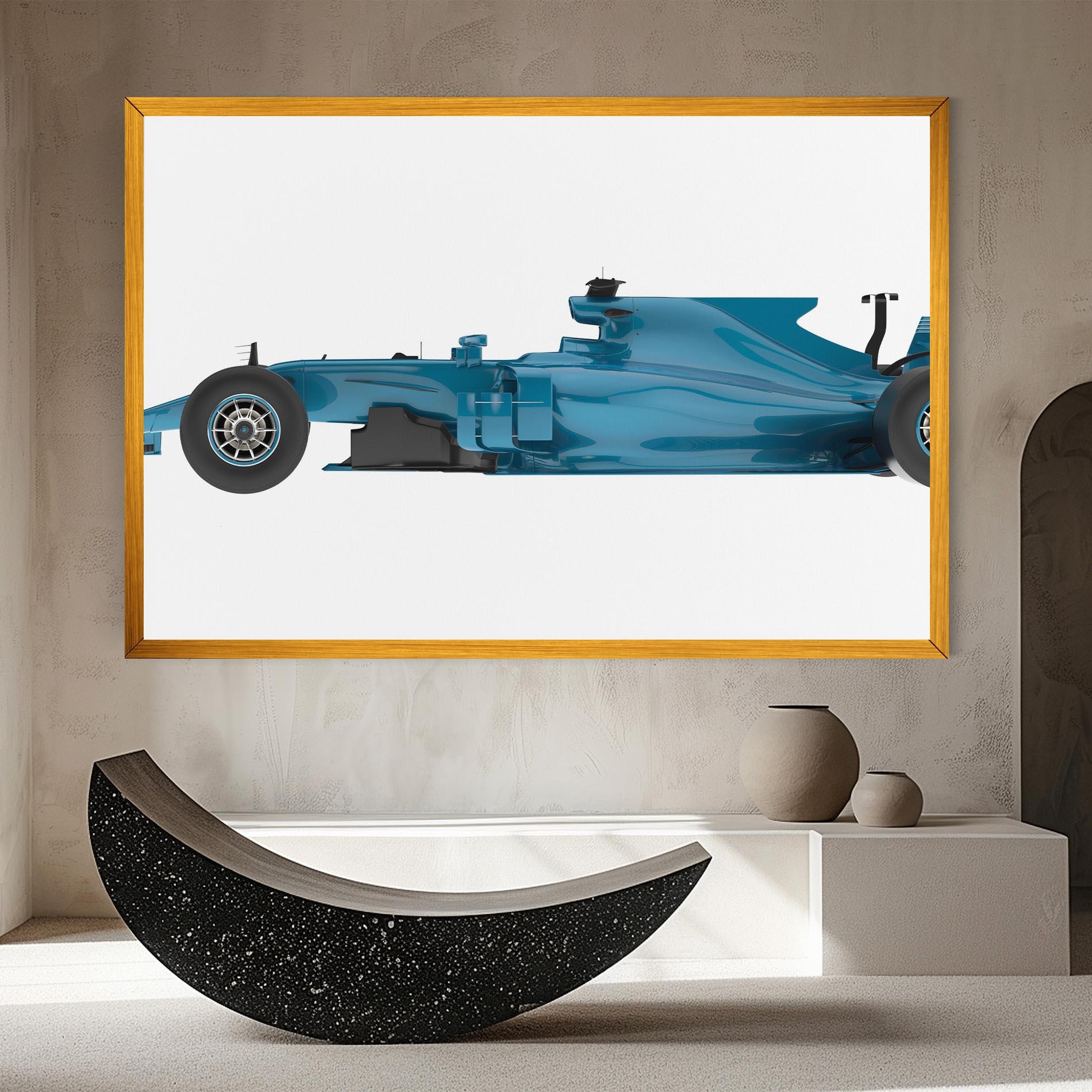Tablou Canvas Blue F1 Toy mockup 8