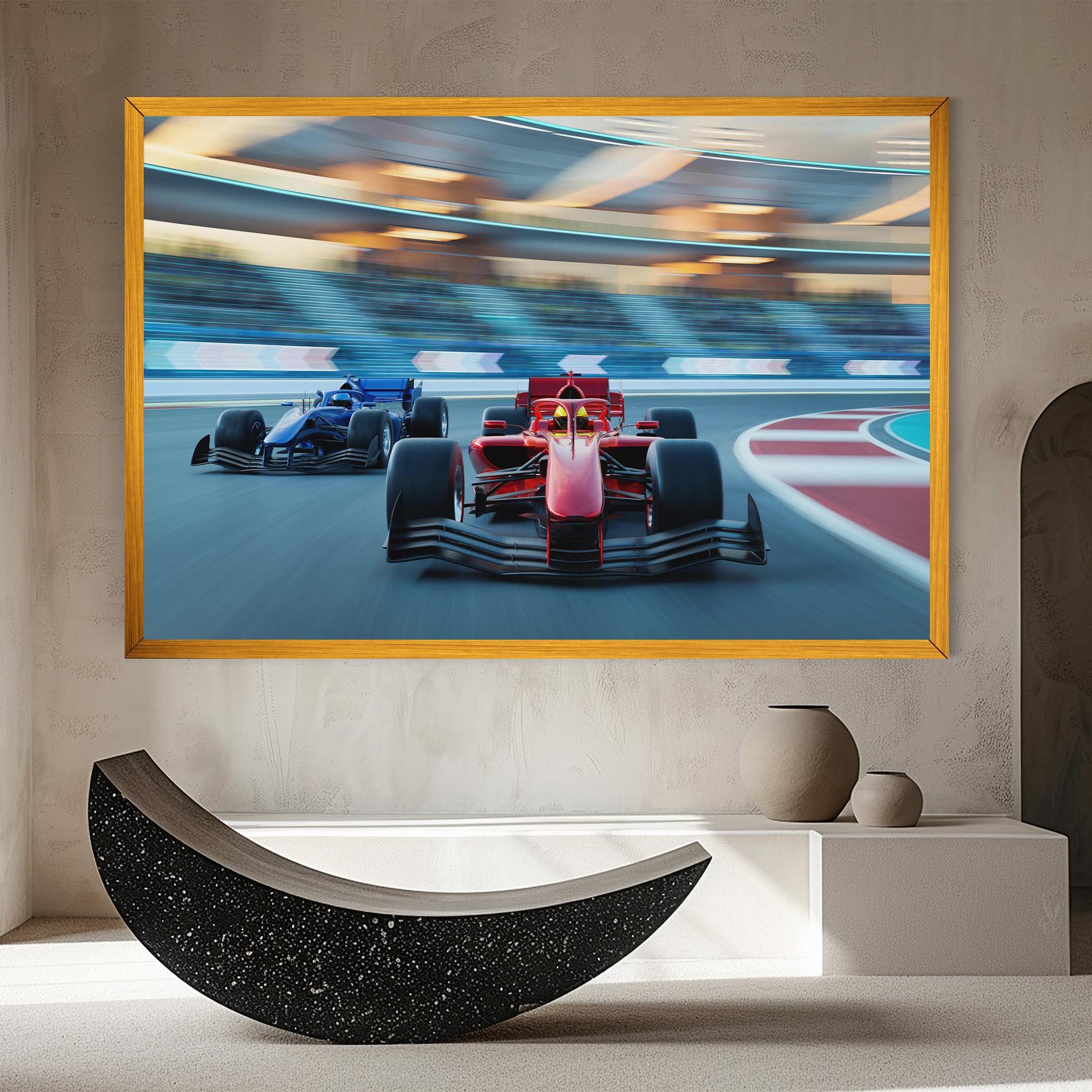 Tablou Canvas F1 Racing mockup 8