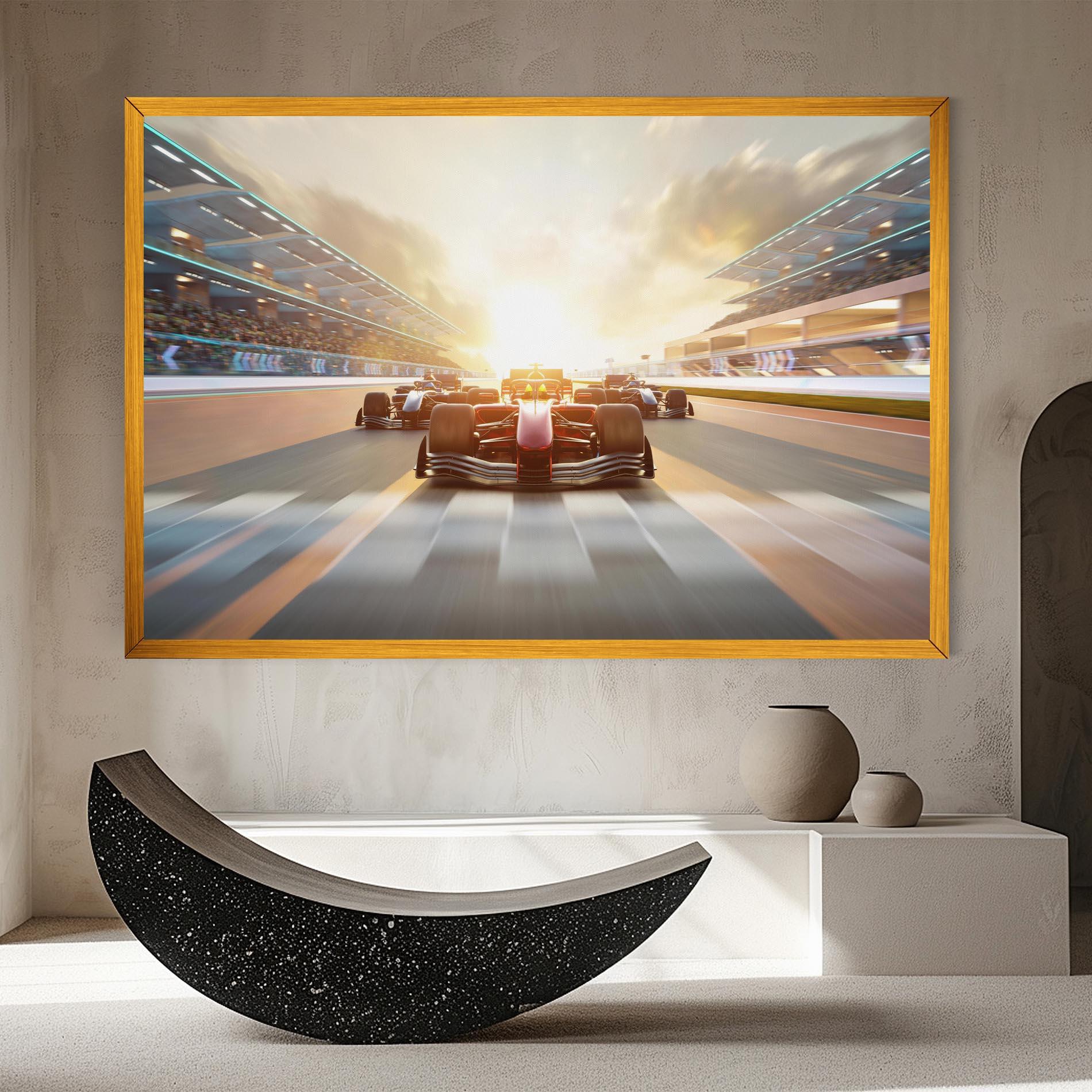 Tablou Canvas F1 Winning mockup 8