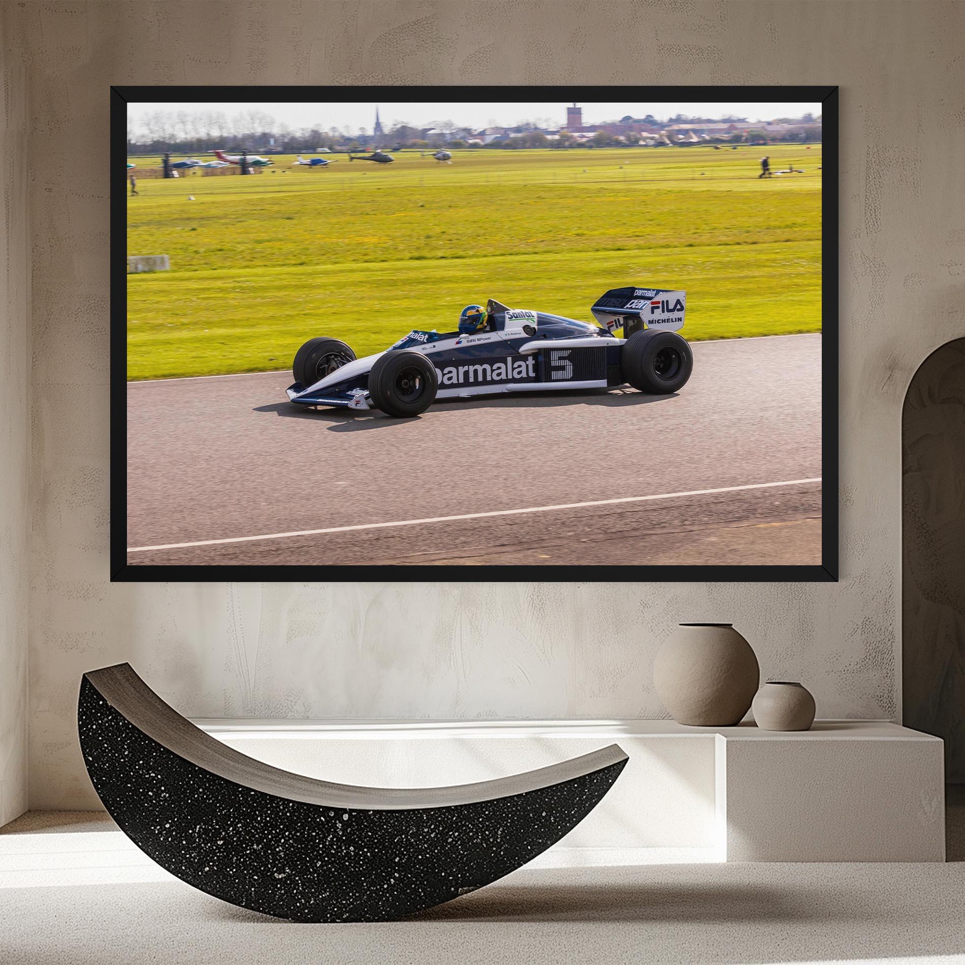 Tablou Canvas Black F1 Car mockup 8