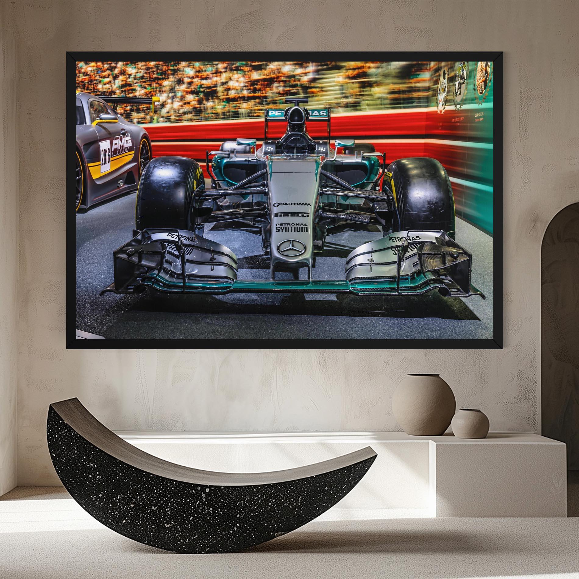 Tablou Canvas Black Green F1 mockup 8