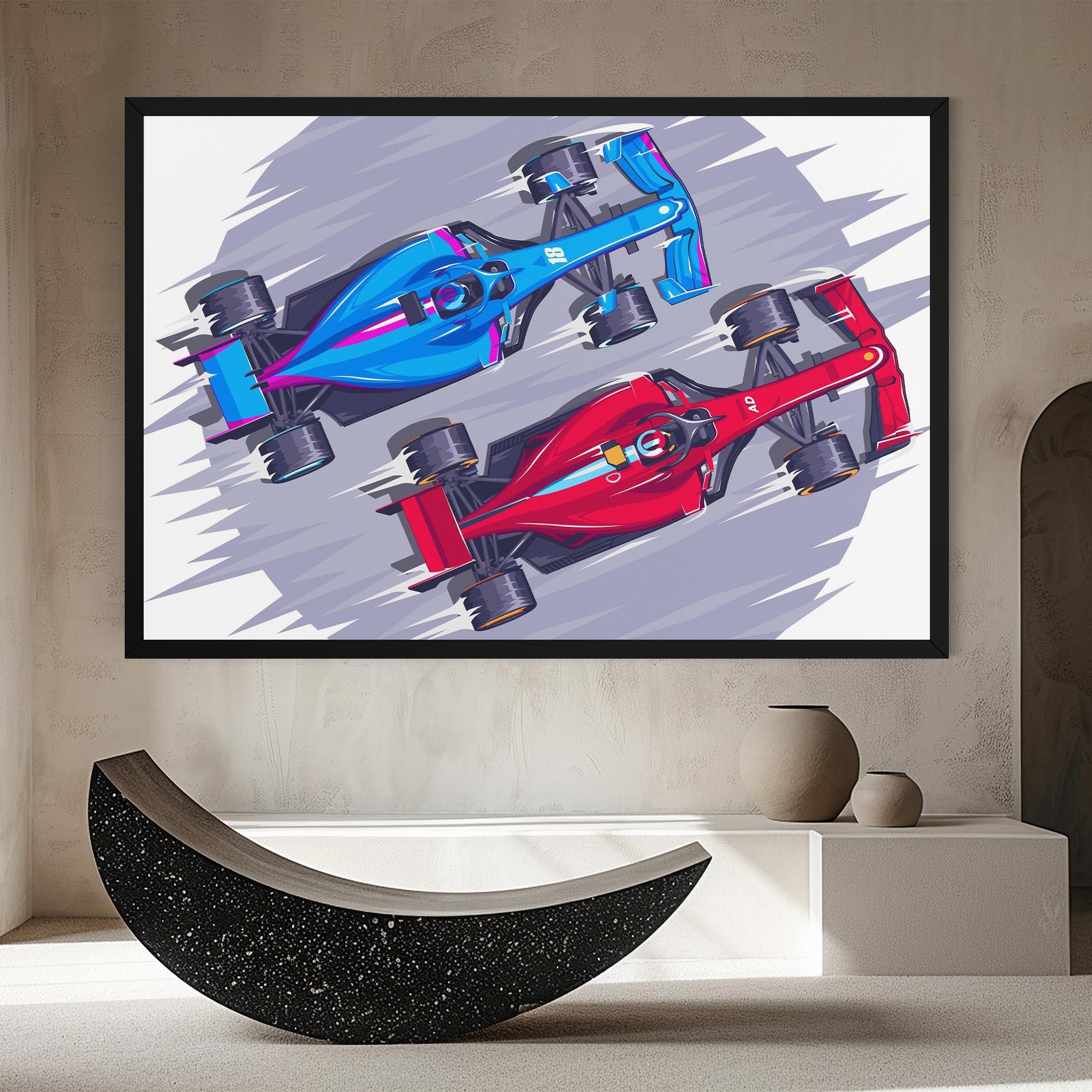 Tablou Canvas Bolides mockup 8