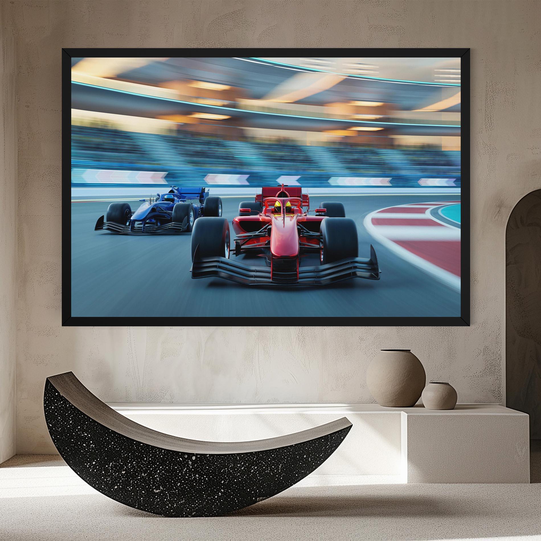 Tablou Canvas F1 Racing mockup 8