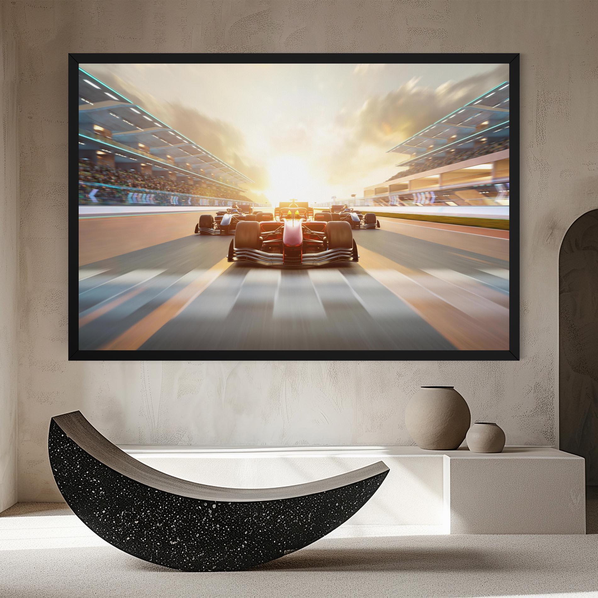 Tablou Canvas F1 Winning mockup 8
