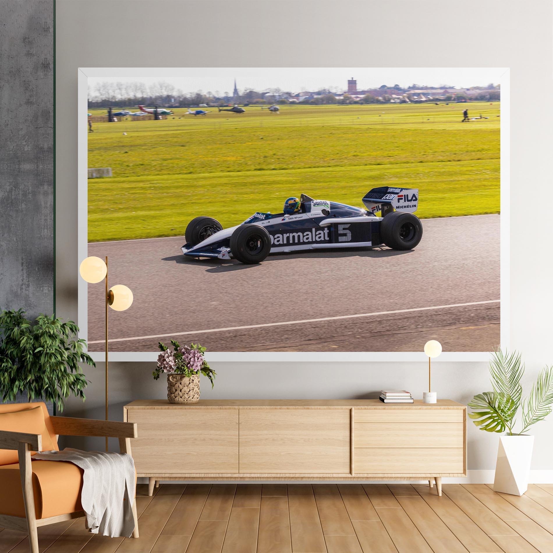 Tablou Canvas Black F1 Car mockup 9
