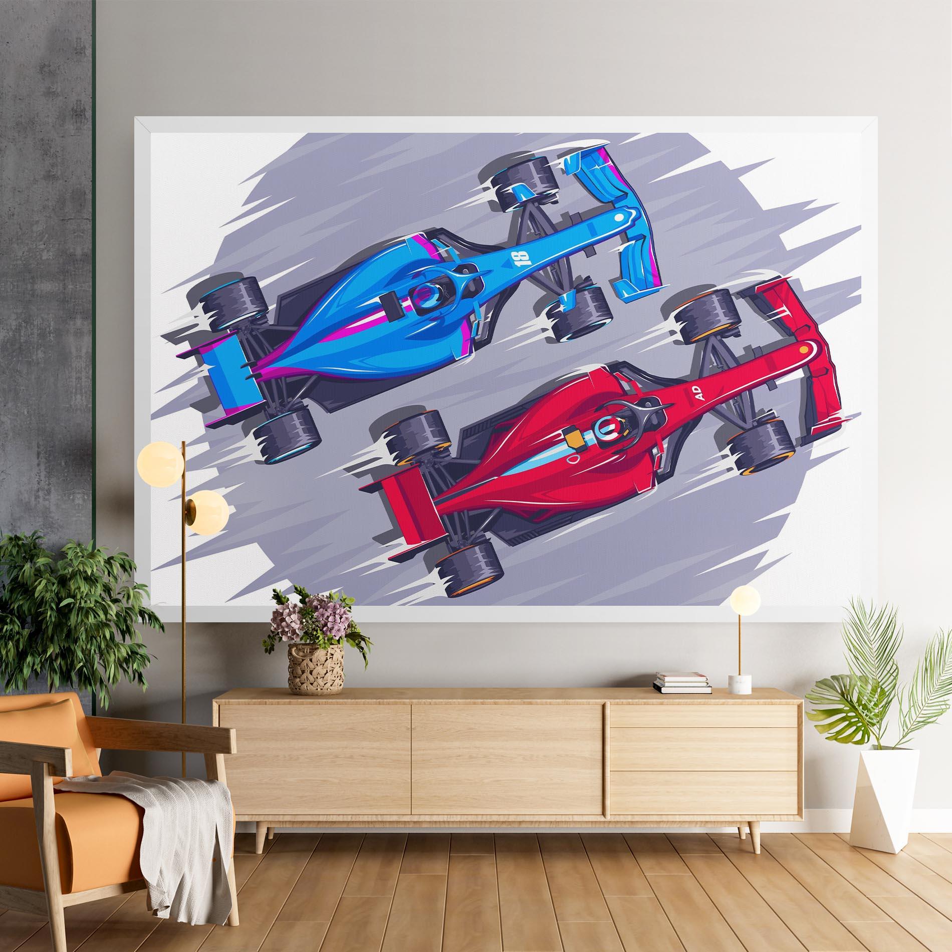 Tablou Canvas Bolides mockup 9