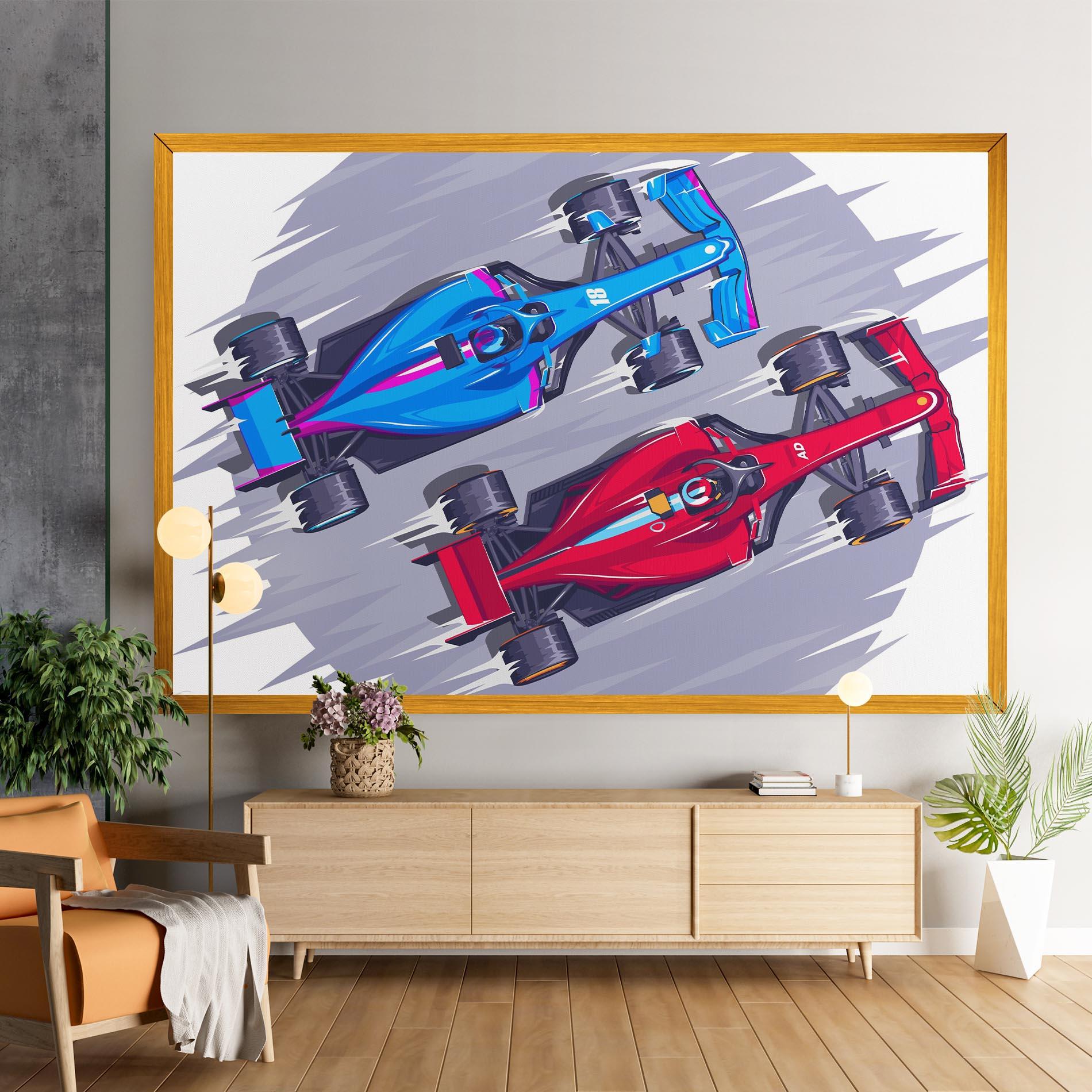 Tablou Canvas Bolides mockup 9