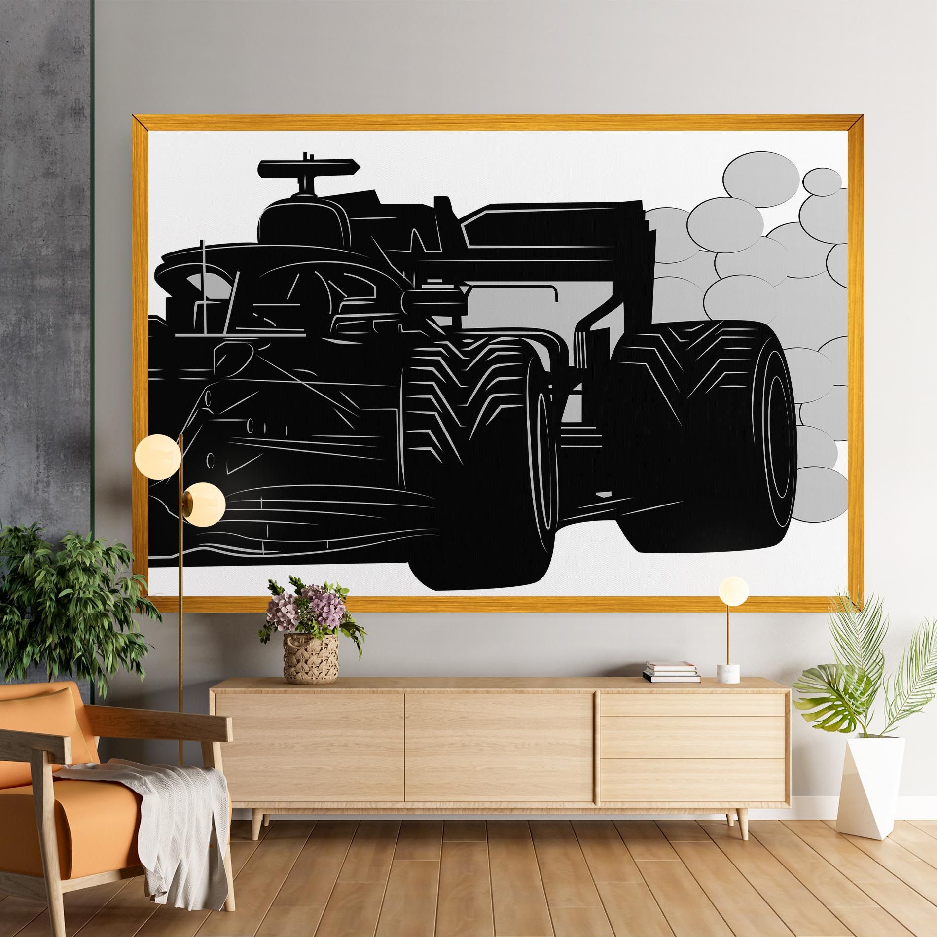 Car F1 Smoke mockup 9