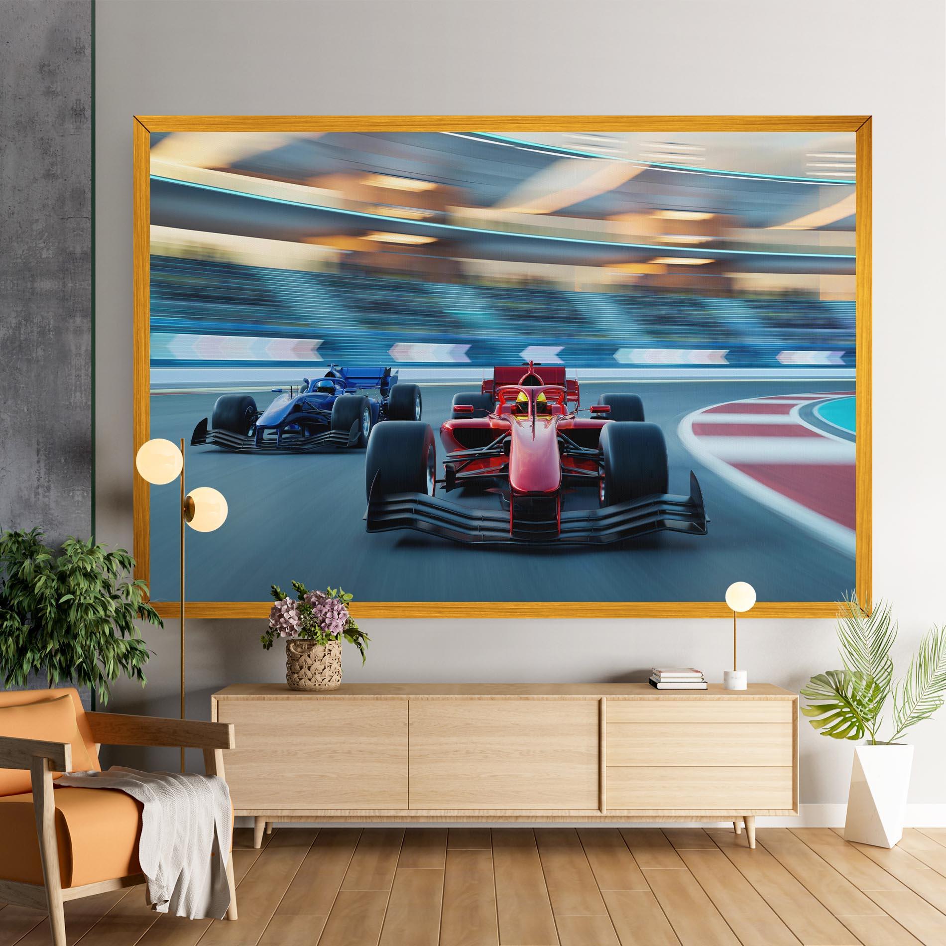 Tablou Canvas F1 Racing mockup 9