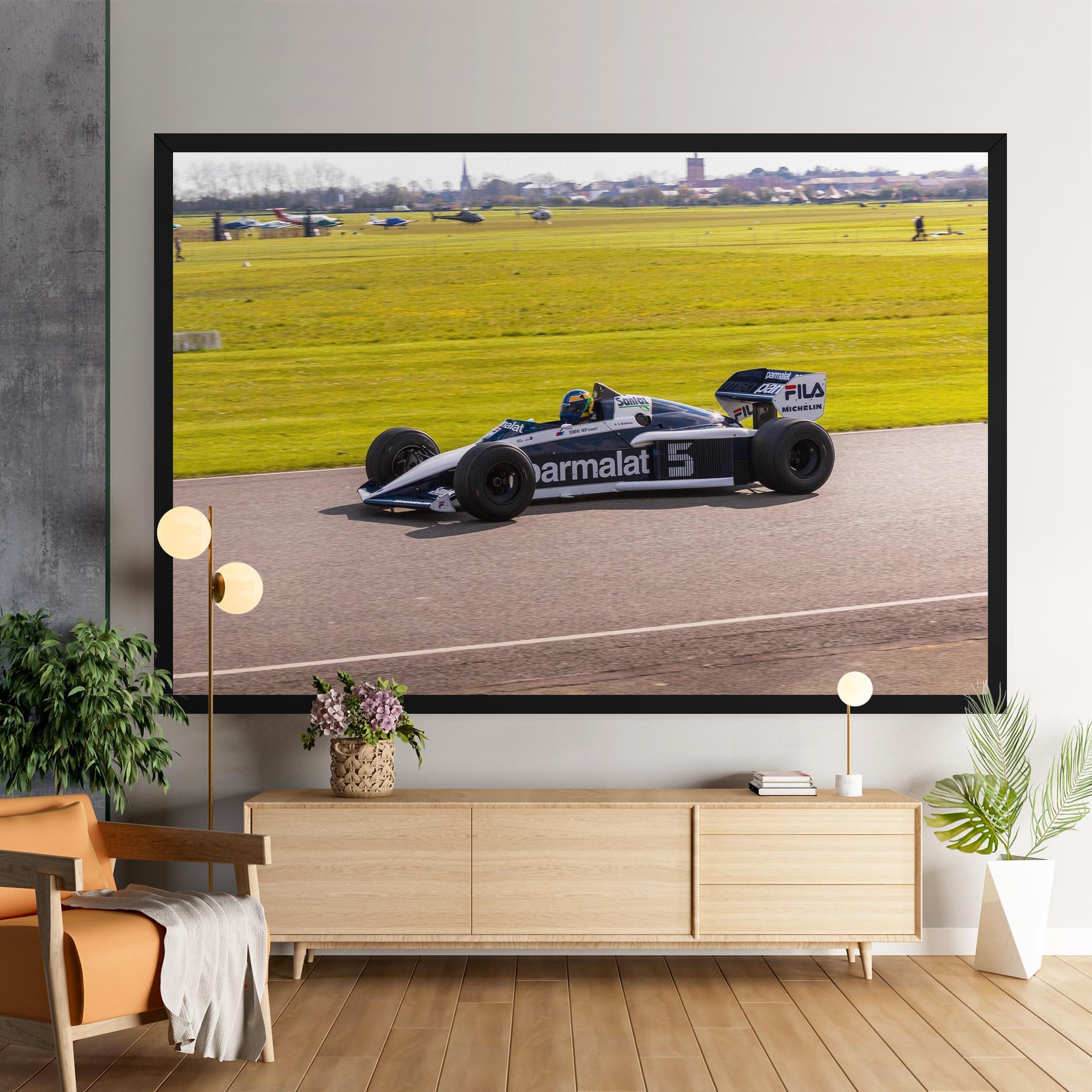 Tablou Canvas Black F1 Car mockup 9